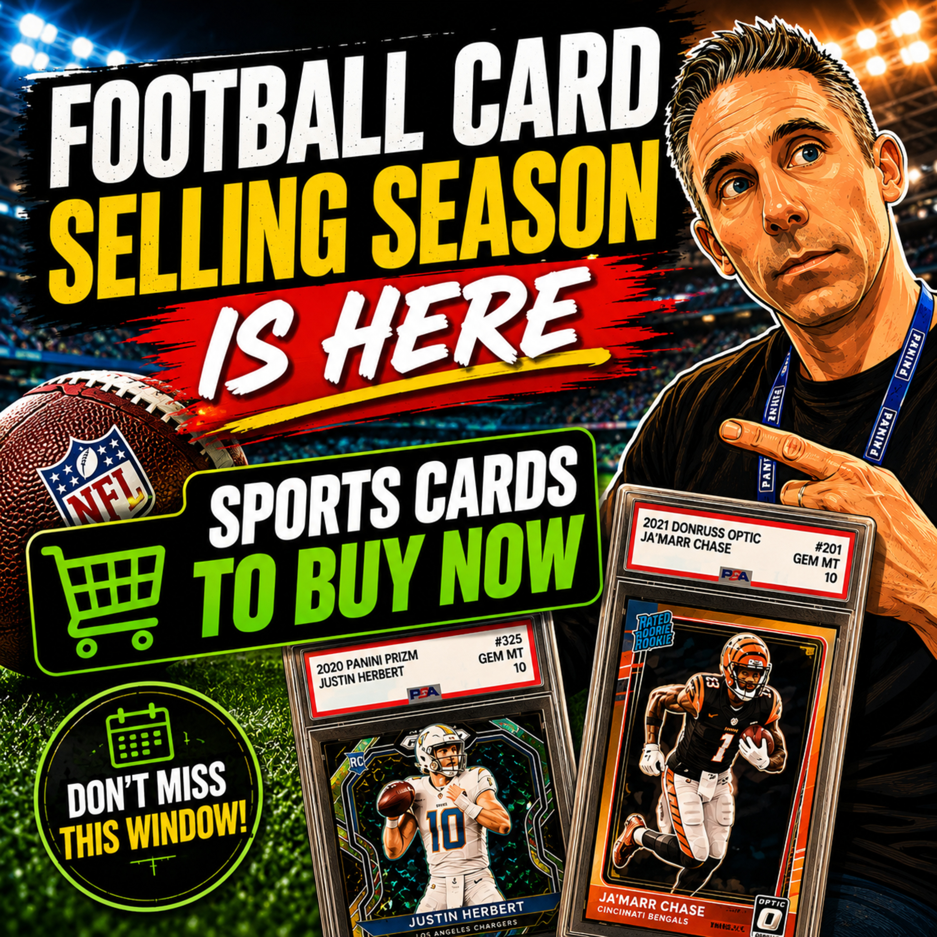 Football Card Selling Season Is Here; Baseball Card Prospect Updates! Sports Cards To Buy Now! episode artwork