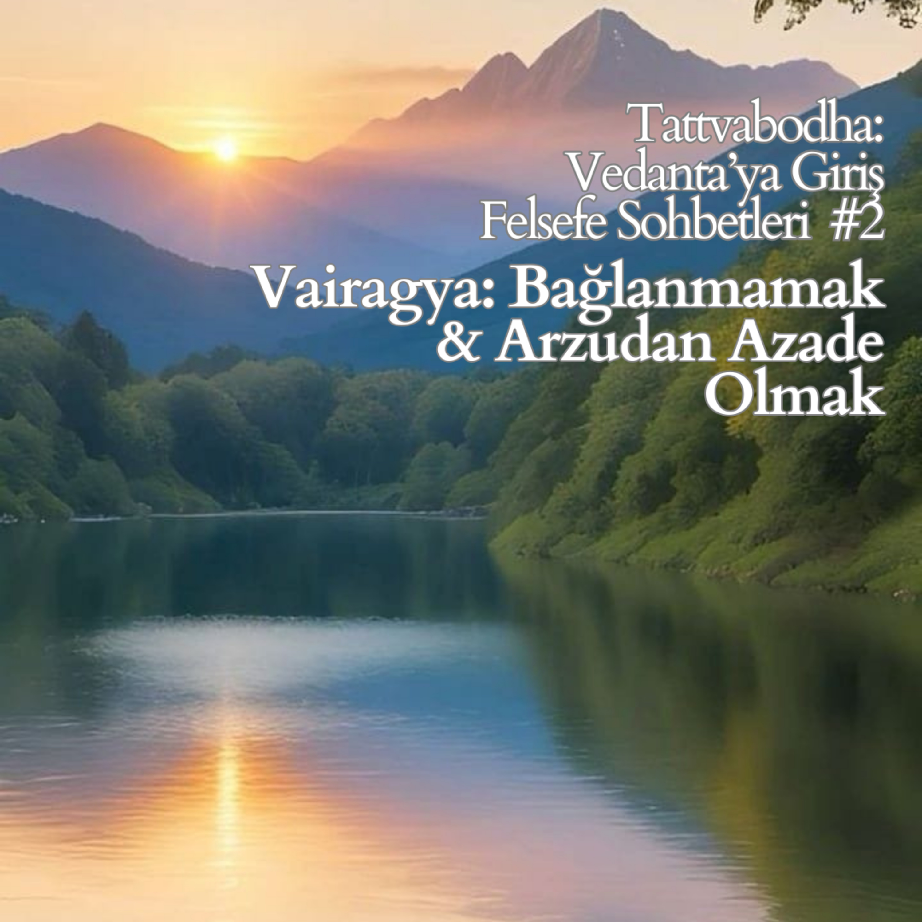 Vairagya-Bağlanmamak/Arzudan Özgür Olmak (Tattvabodha: Vedanta’ya Giriş Felsefe Sohbetleri #2)