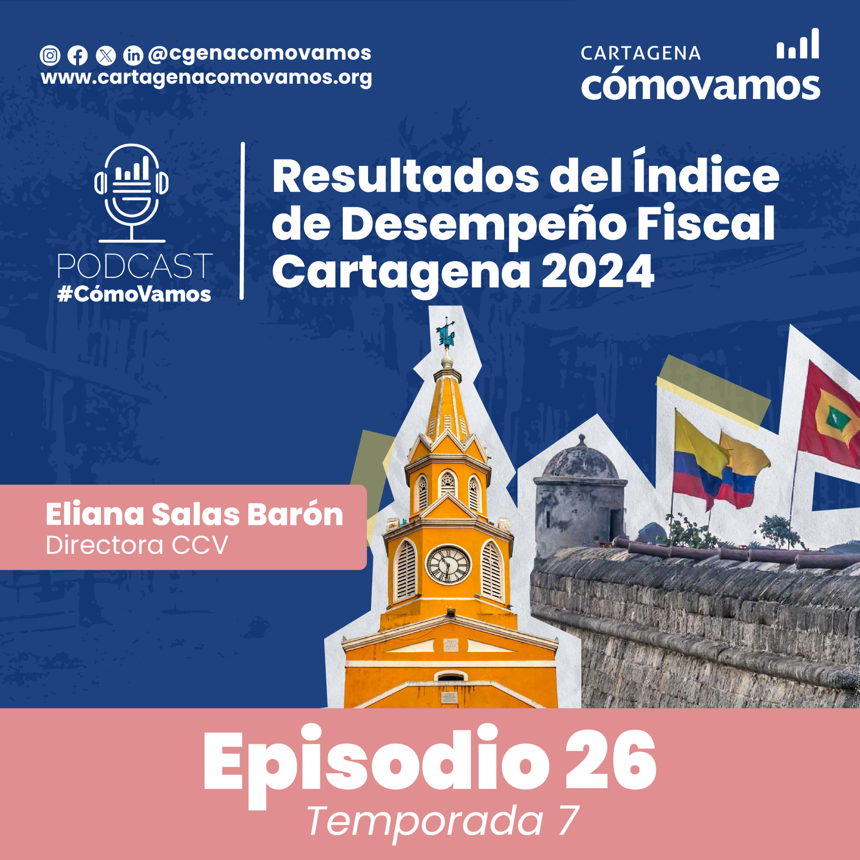 Resultados del Índice de Desempeño Fiscal Cartagena 2024 episode artwork
