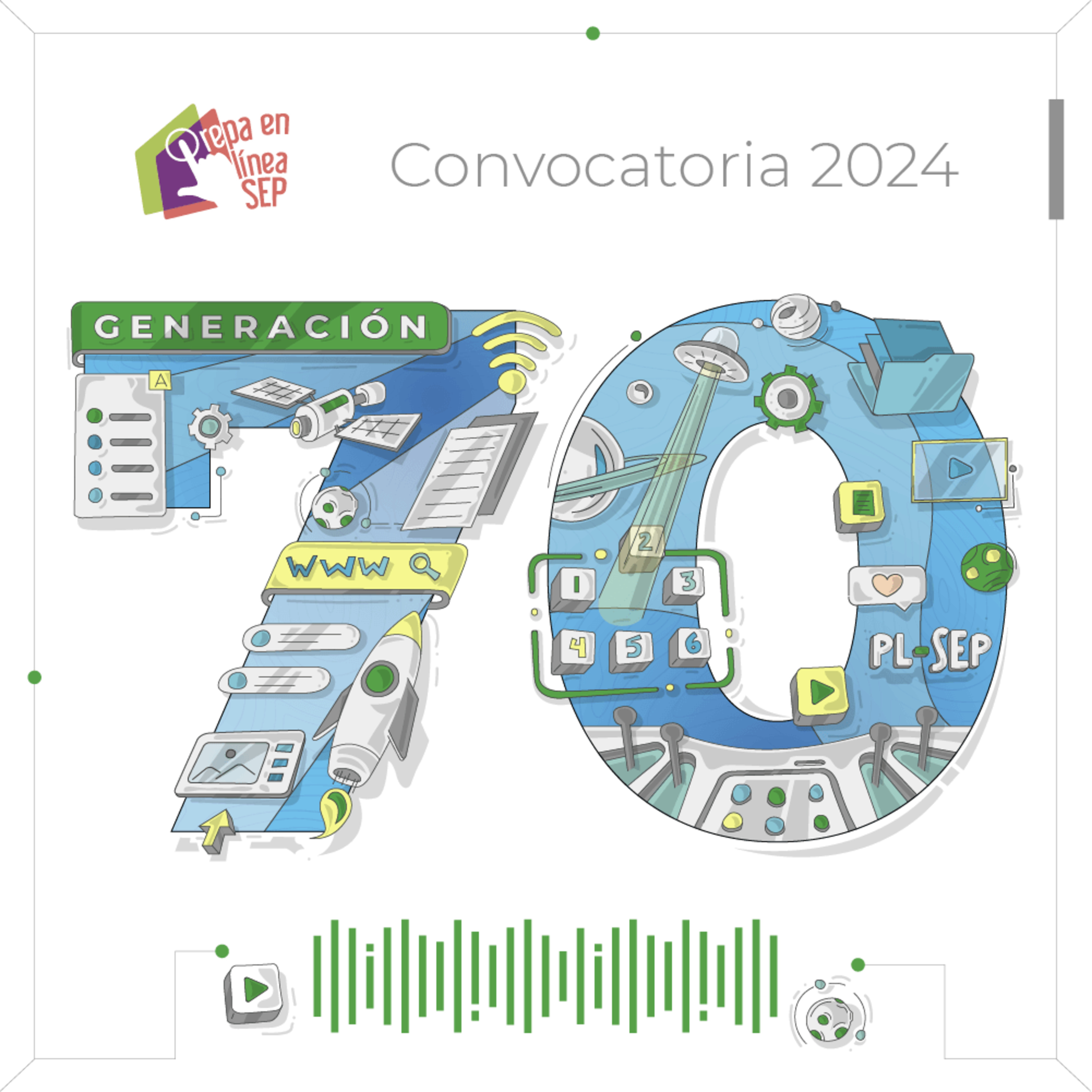Convocatoria para Generación 70 | #PrepaEnLíneaSEP  episode artwork