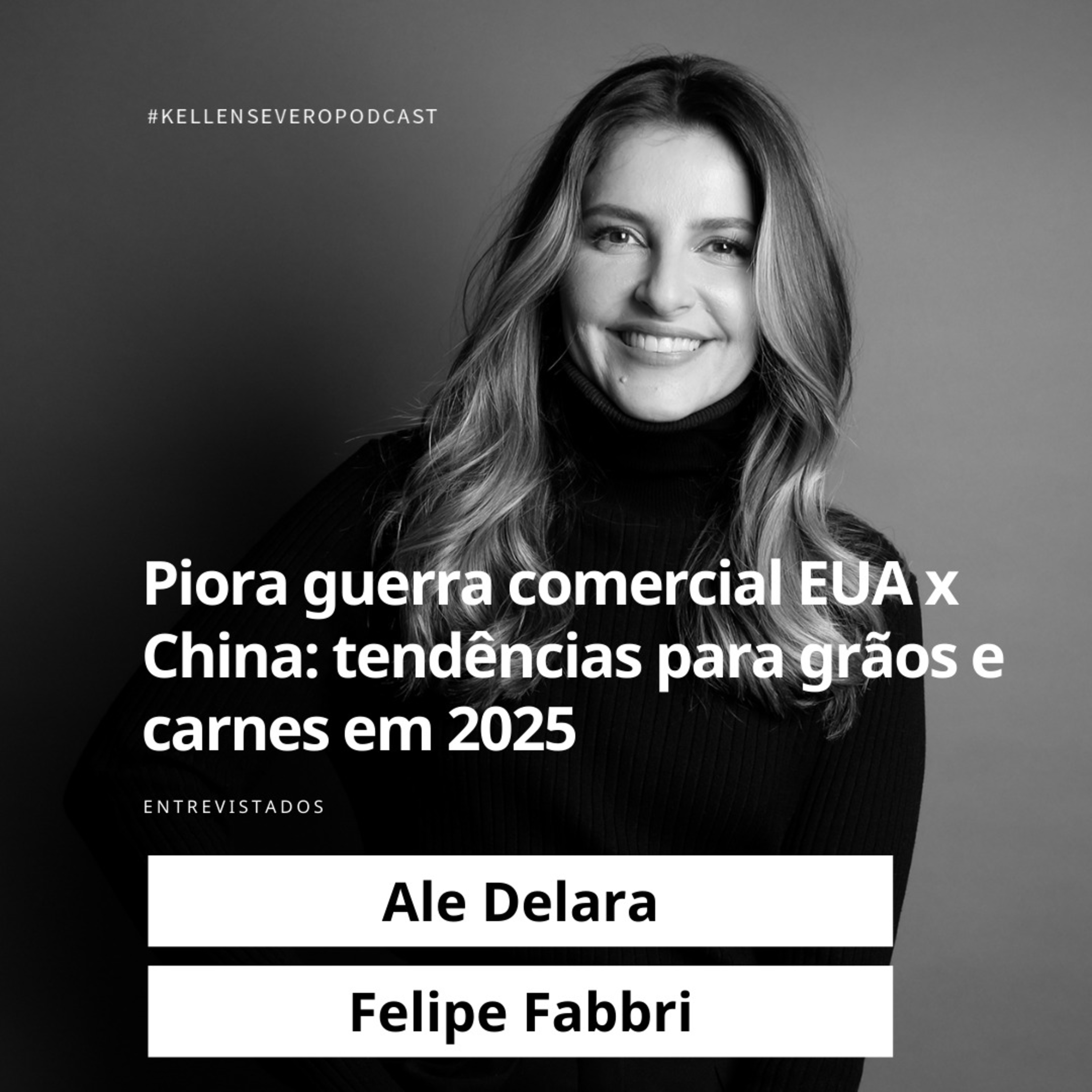 581. Piora guerra comercial EUA x China: tendências para grãos e carnes em 2025 episode artwork