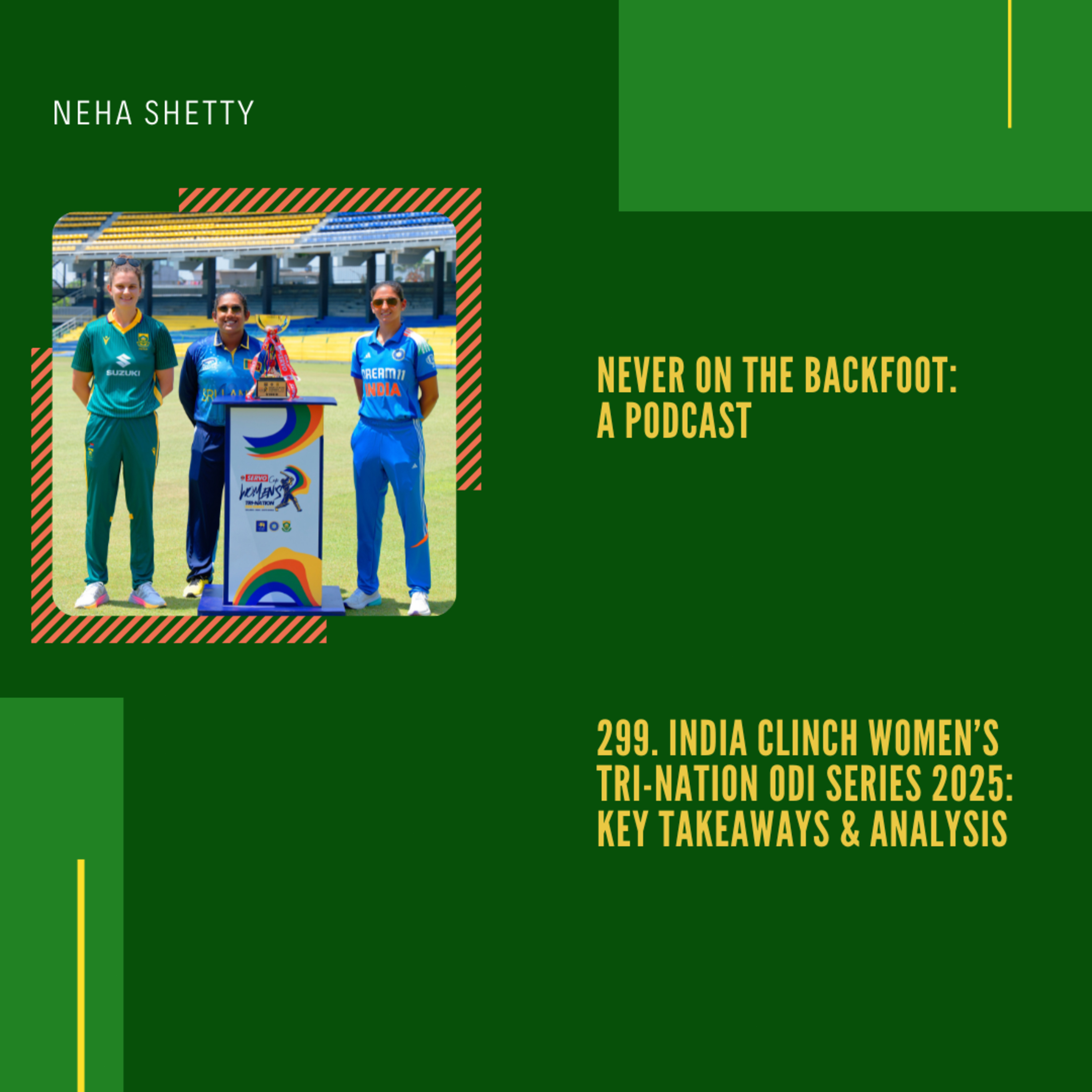 Never on the Backfoot: A Podcast