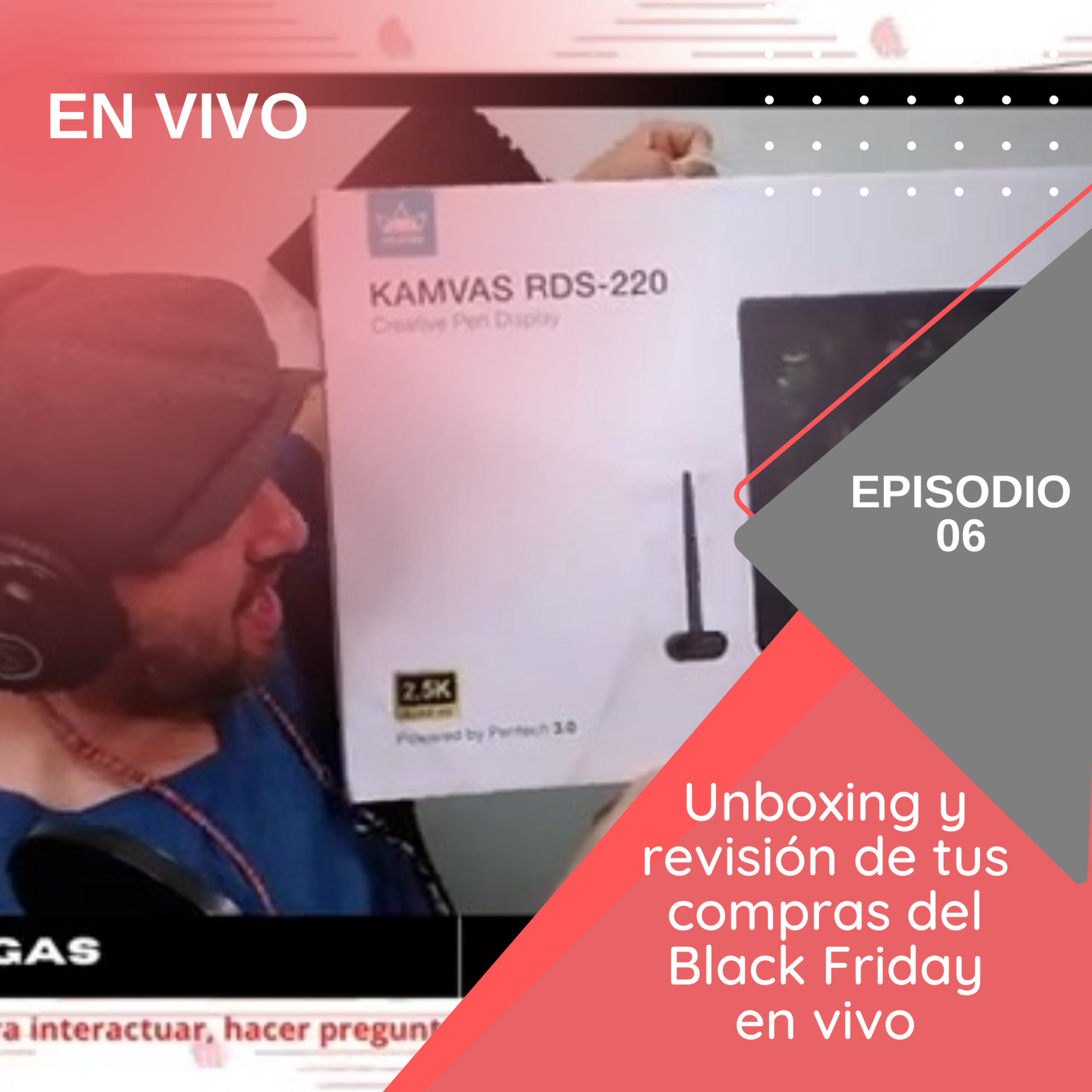 Unboxing y revisión de tus compras del Black Friday en vivo episode artwork