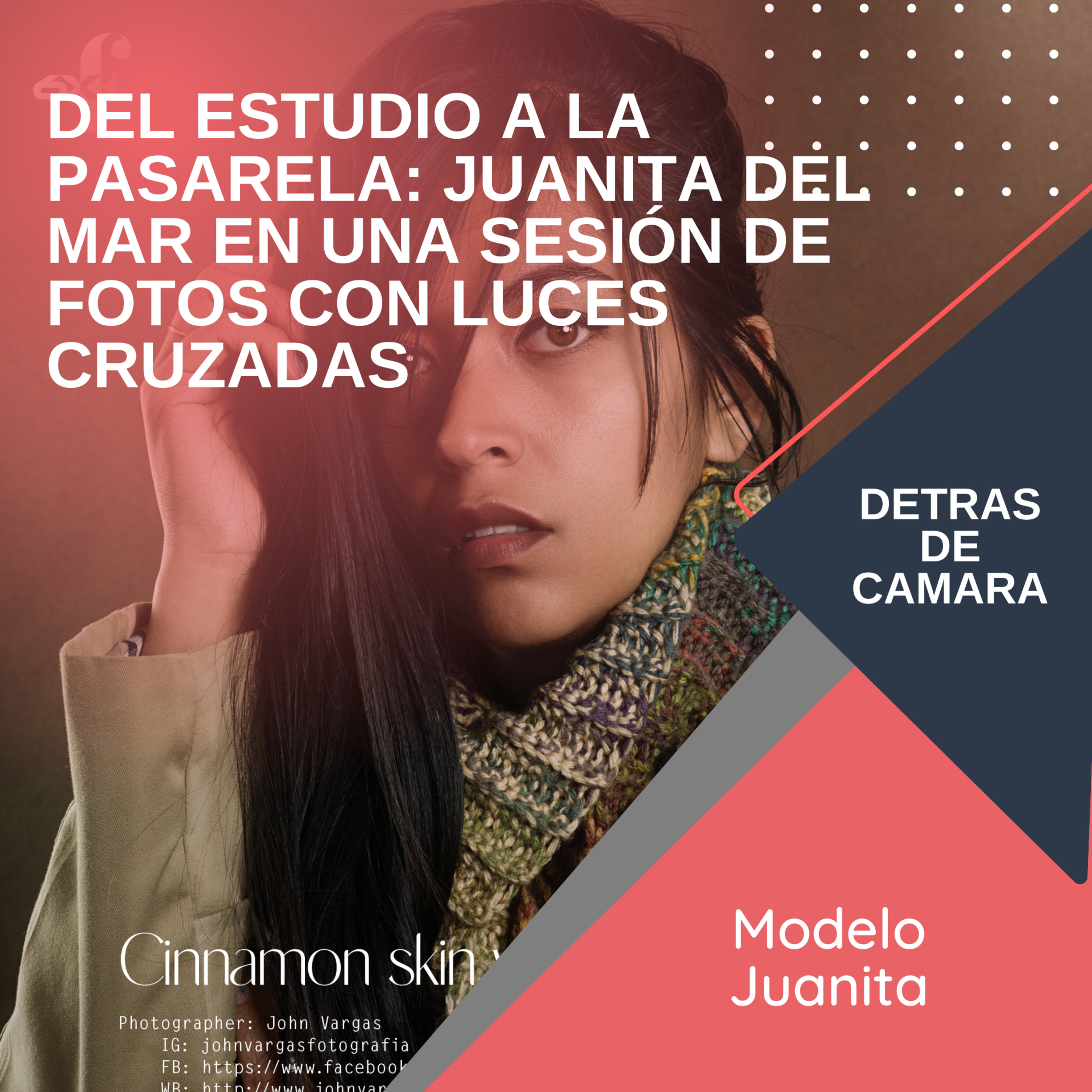 Del Estudio a la Pasarela: Juanita del Mar en una Sesión de Fotos con Luces Cruzadas episode artwork