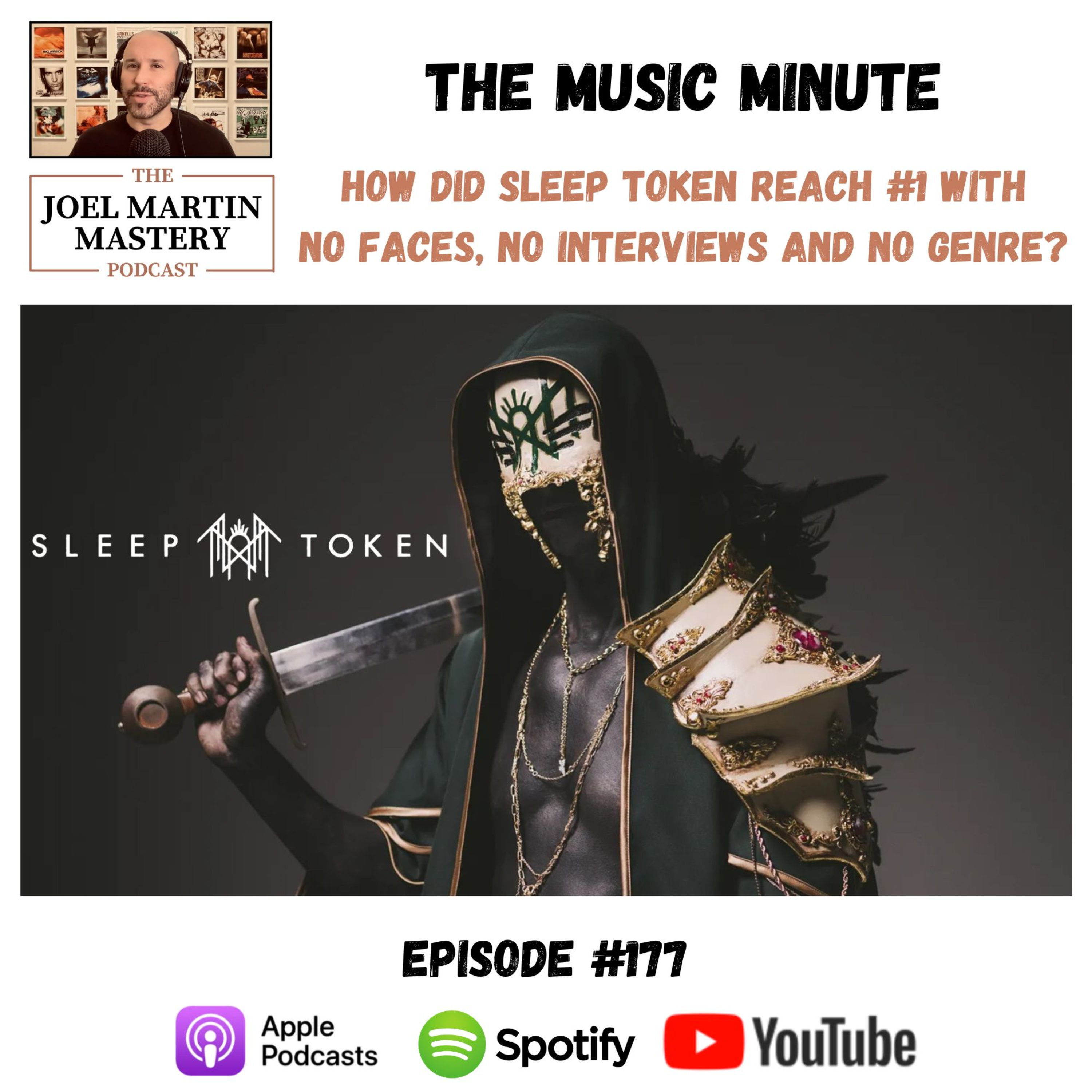 #177 - How Did Sleep Token Reach #1 With No Faces, No Interviews And No Genre?