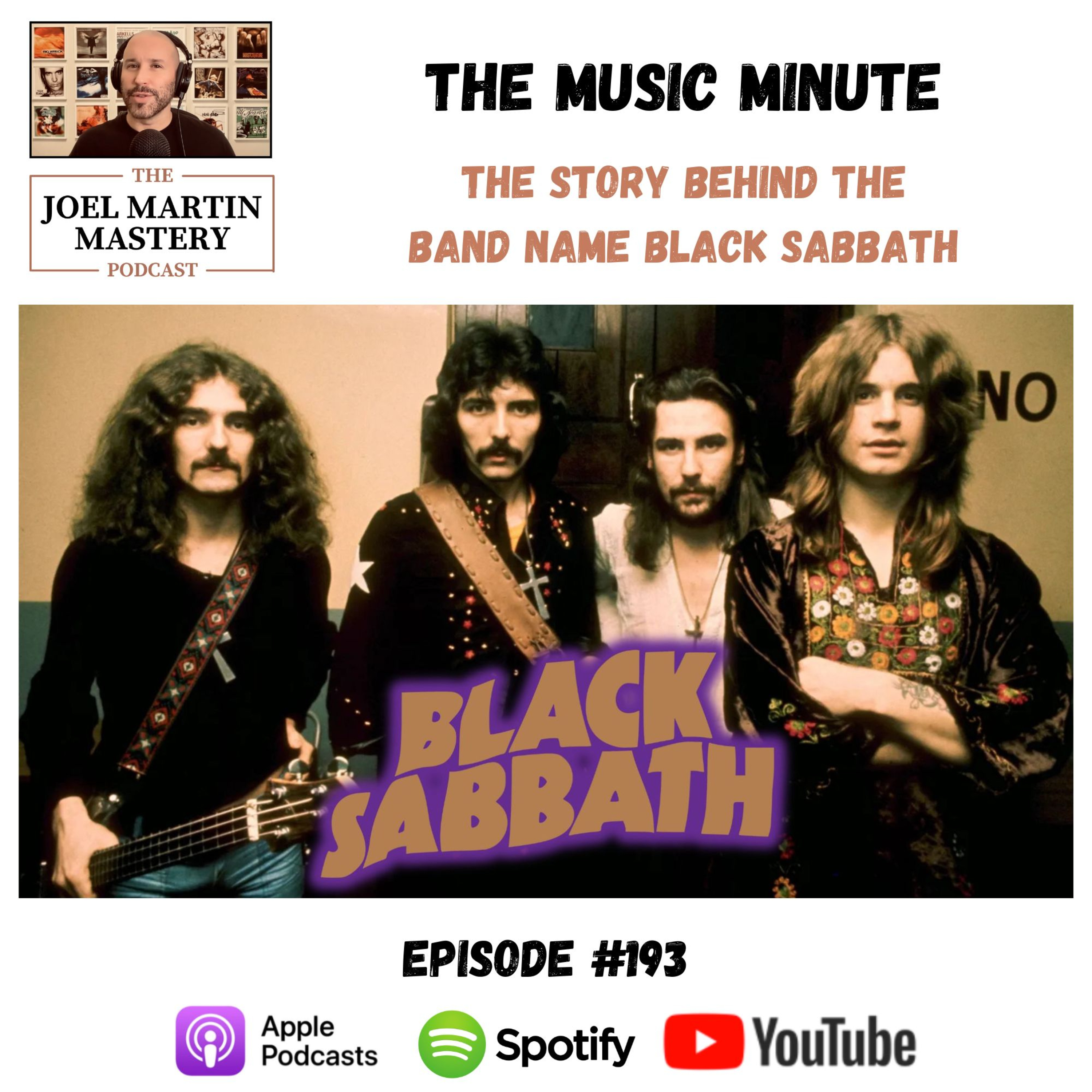 #193 - The Story Behind The Band Name Black Sabbath