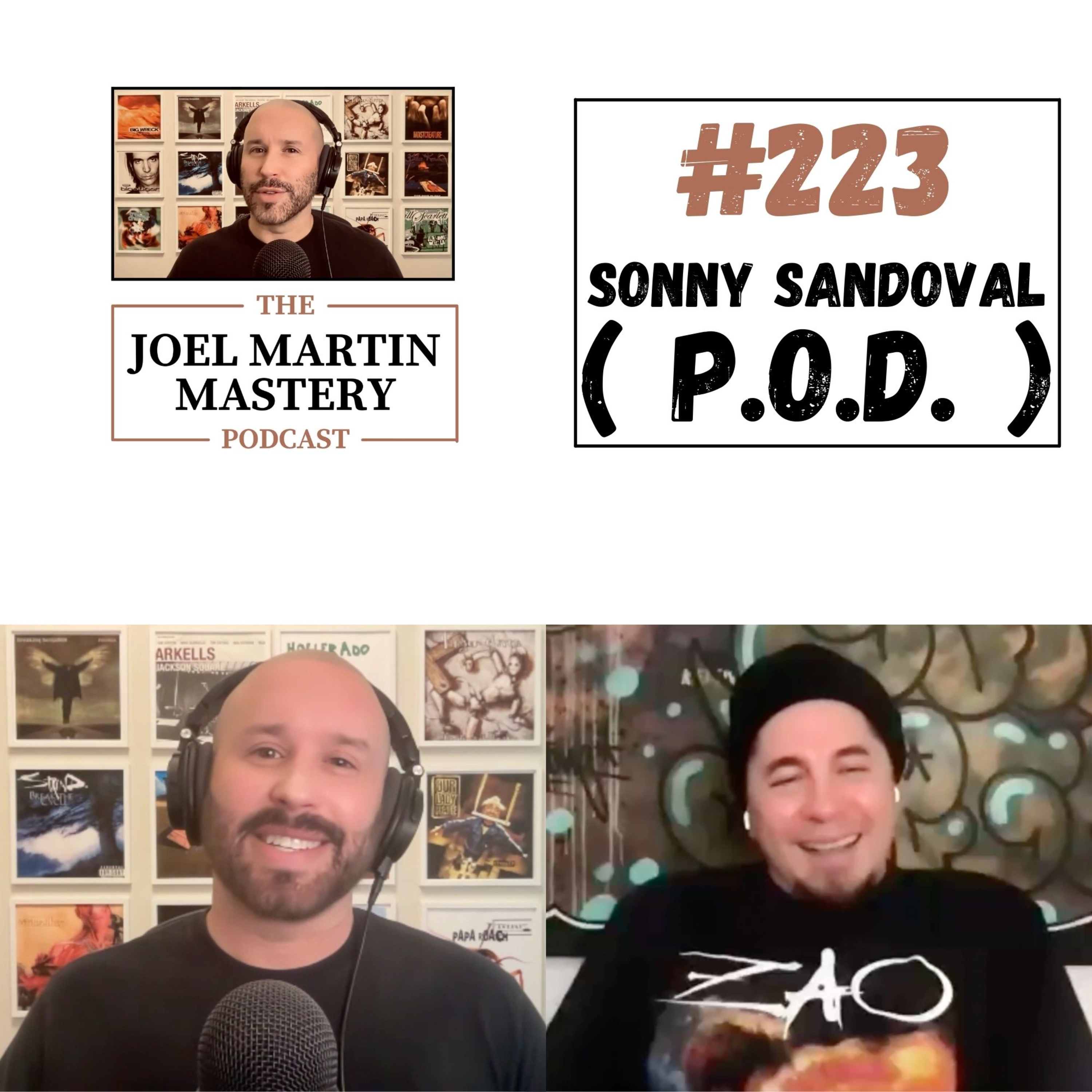 #223 - Sonny Sandoval (P.O.D.) episode artwork