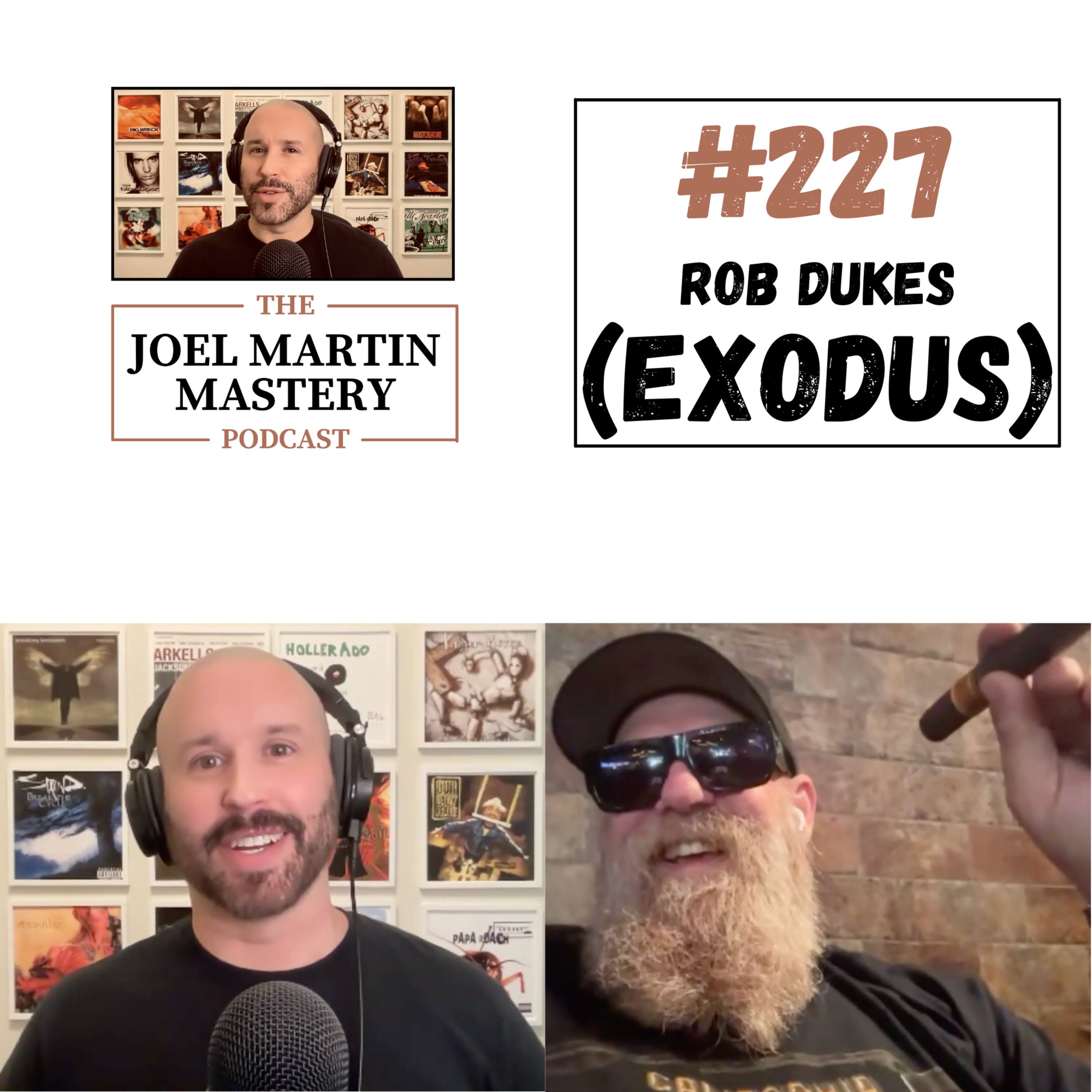 #227 - Rob Dukes (Exodus) episode artwork