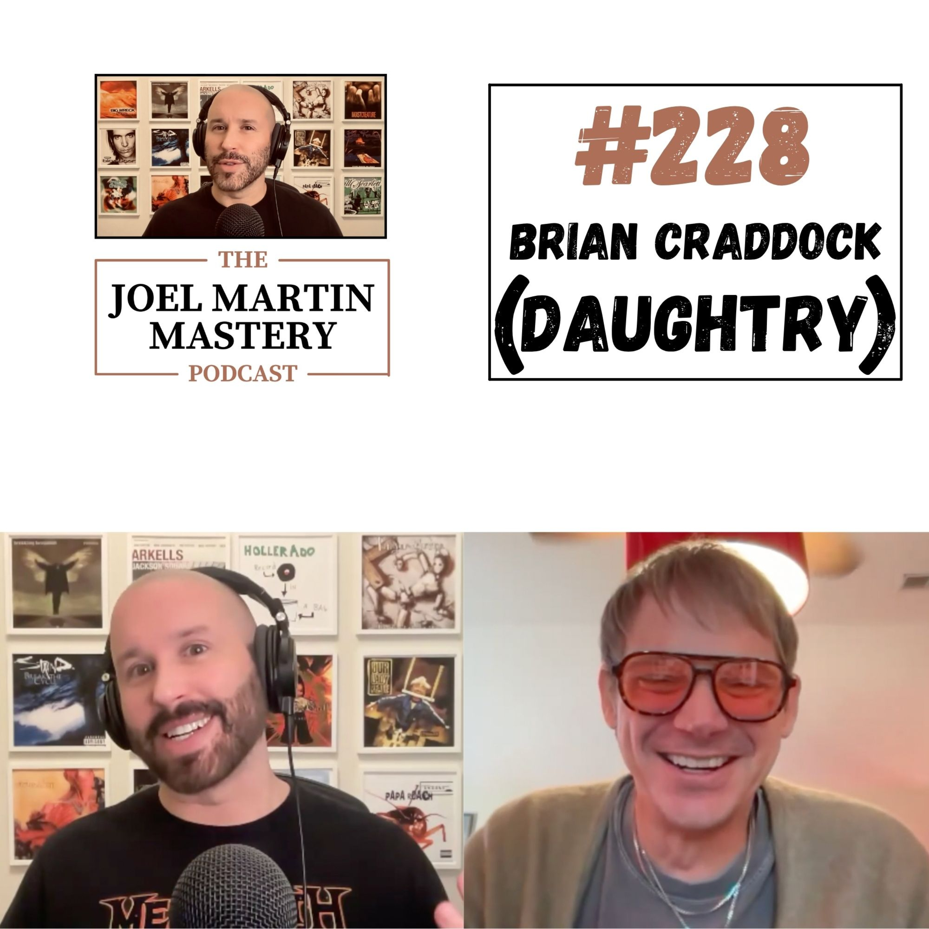 #228 - Brian Craddock (Daughtry) episode artwork