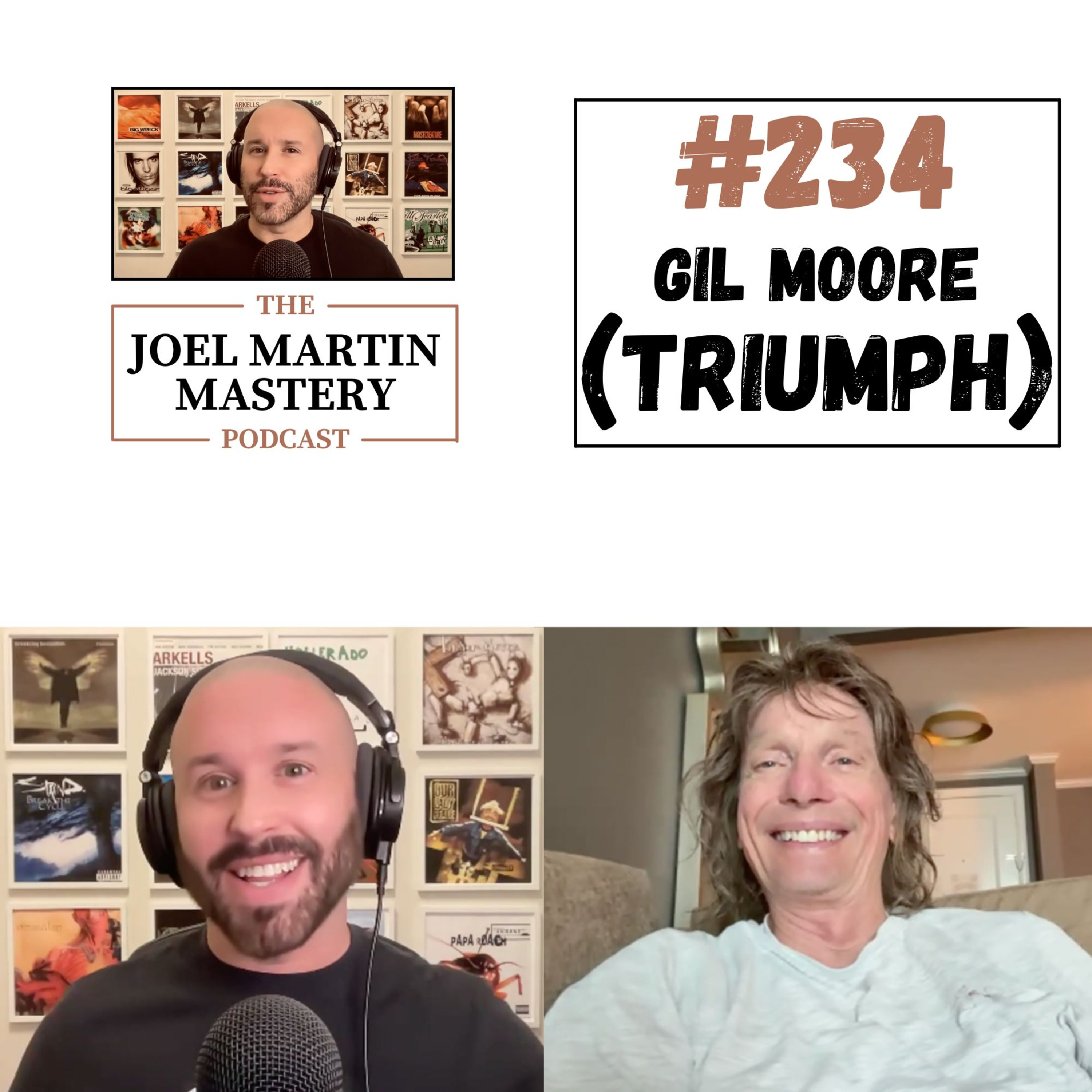 #234 - Gil Moore (Triumph) episode artwork