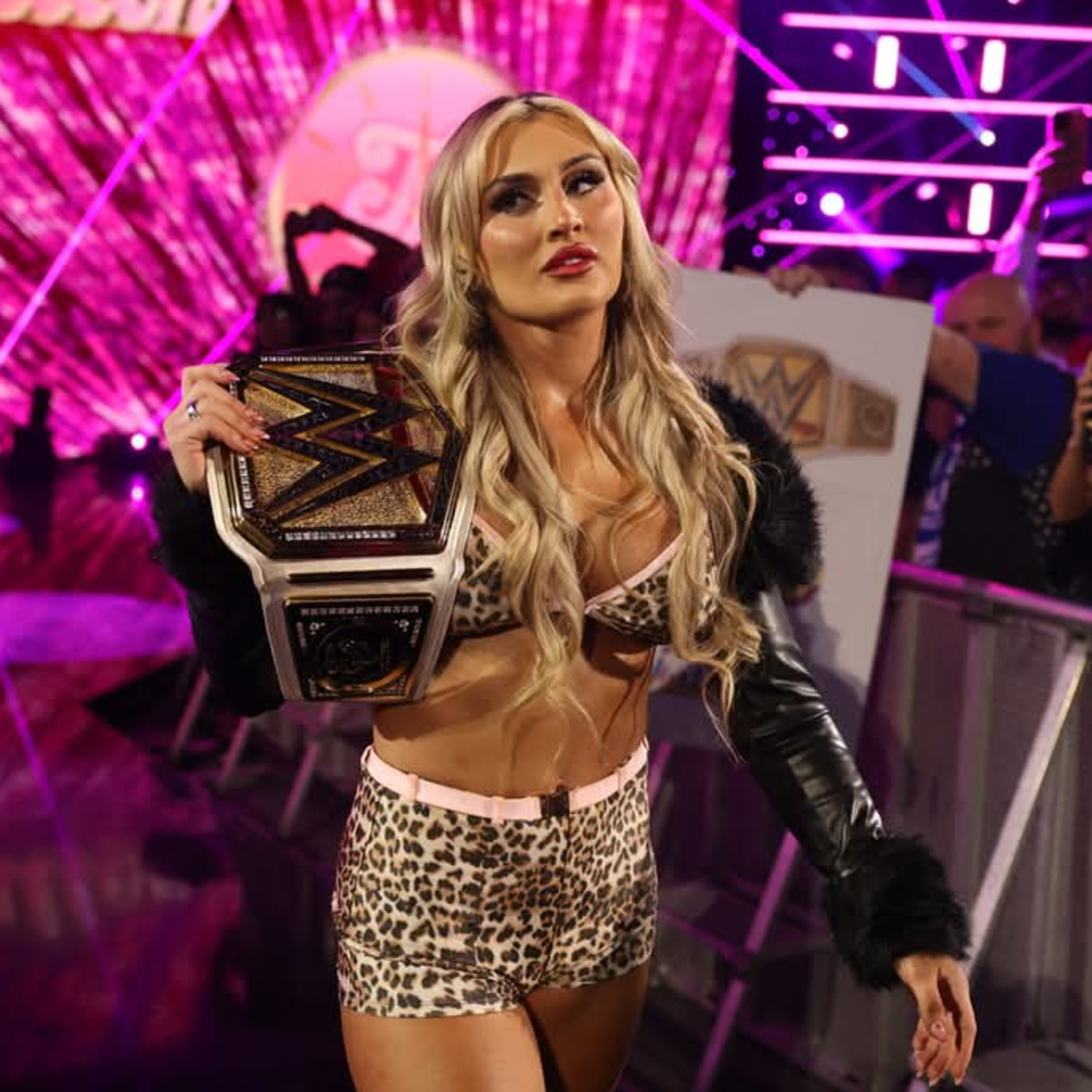 It's TIFFY TIME! #WWE superstar Tiffany Stratton  episode artwork