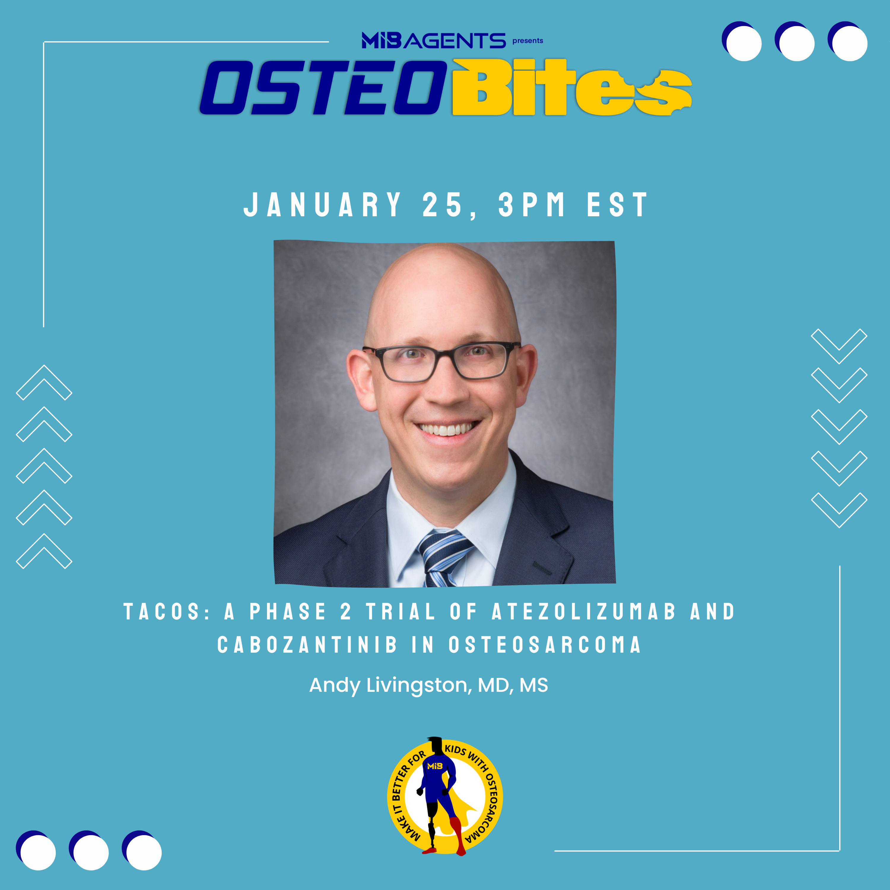 TACOS: A Phase 2 Trial of Atezolizumab and Cabozantinib in OsteoSarcoma episode artwork