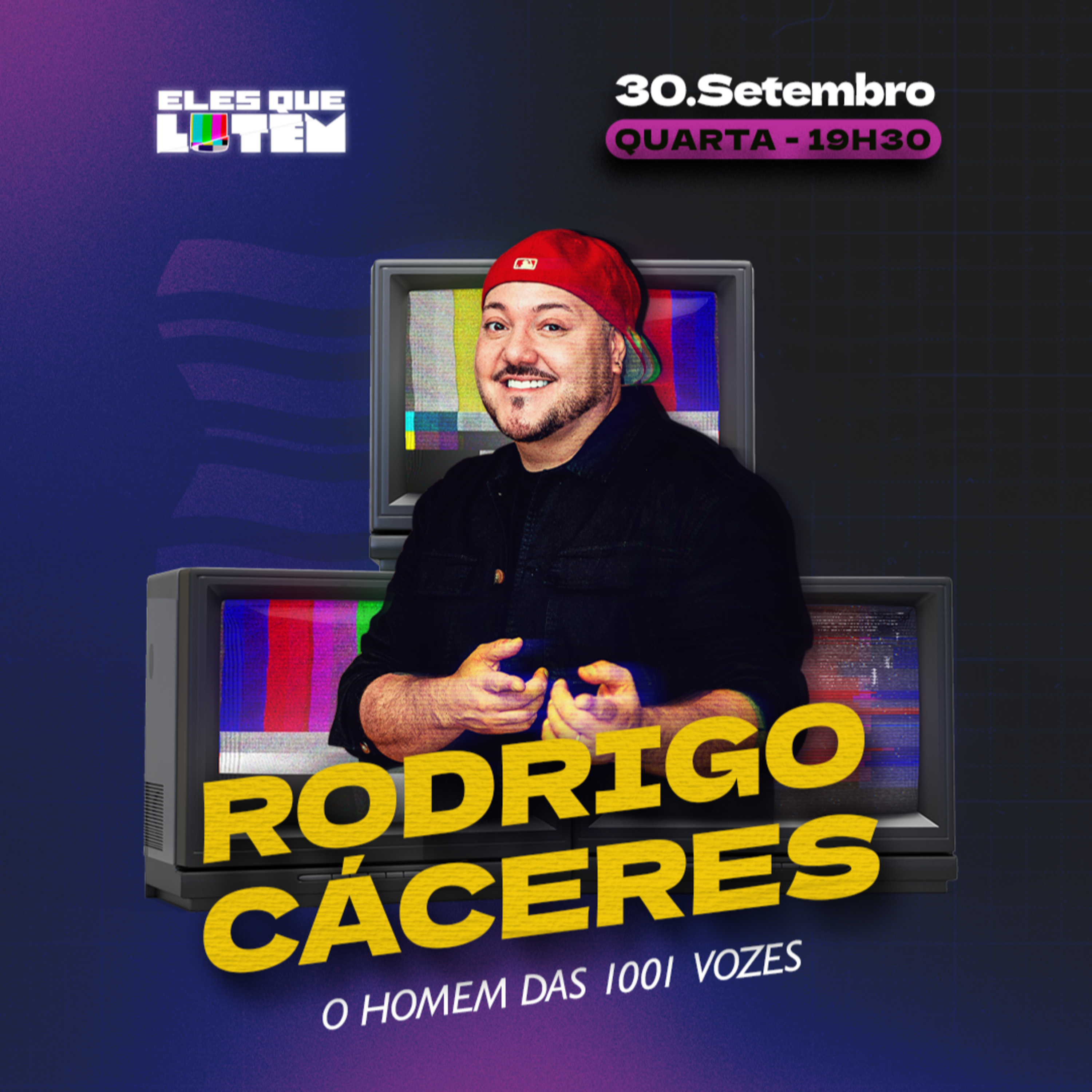 RODRIGO CÁCERES dá show de imitações perfeitas no Eles que Lutem
