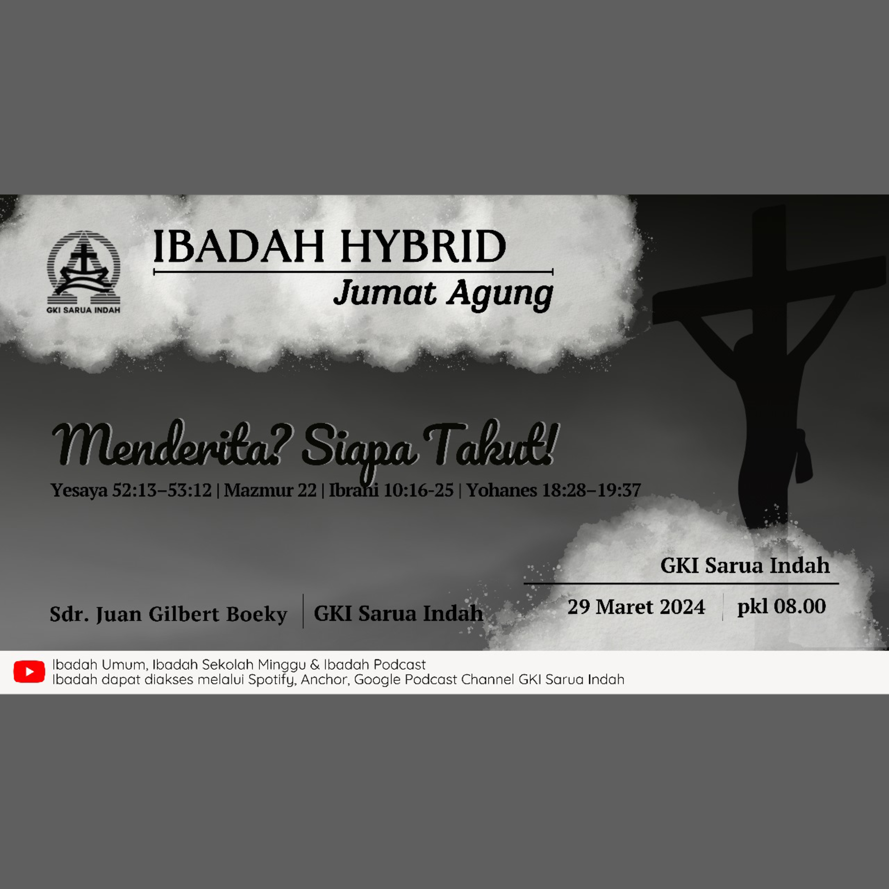 Ibadah Hybrid Jumat Agung | 29 Maret 2024 episode artwork