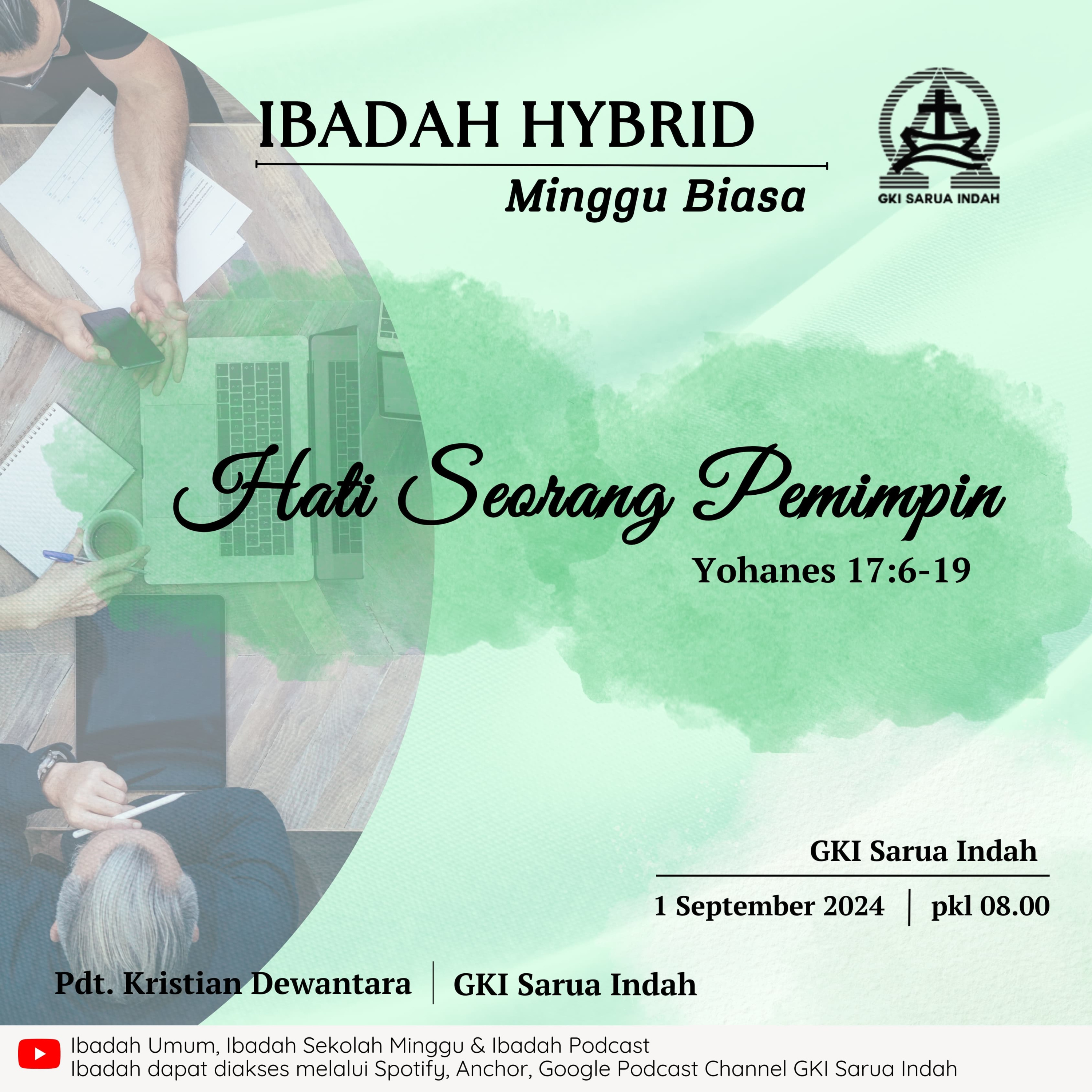 Ibadah Hybrid Minggu Biasa | Minggu, 1 September 2024 episode artwork