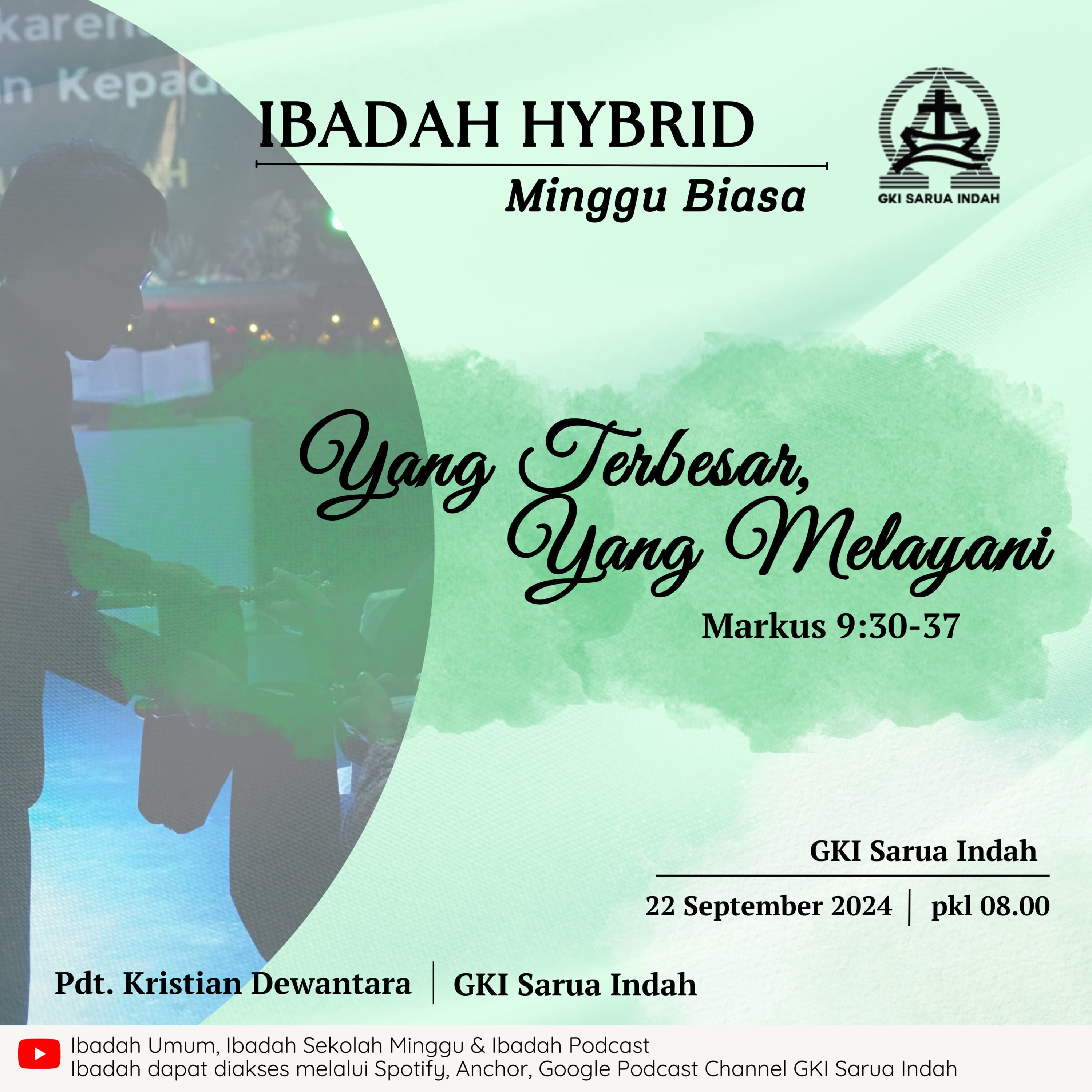 Ibadah Hybrid Minggu Biasa | Minggu, 22 September 2024  episode artwork