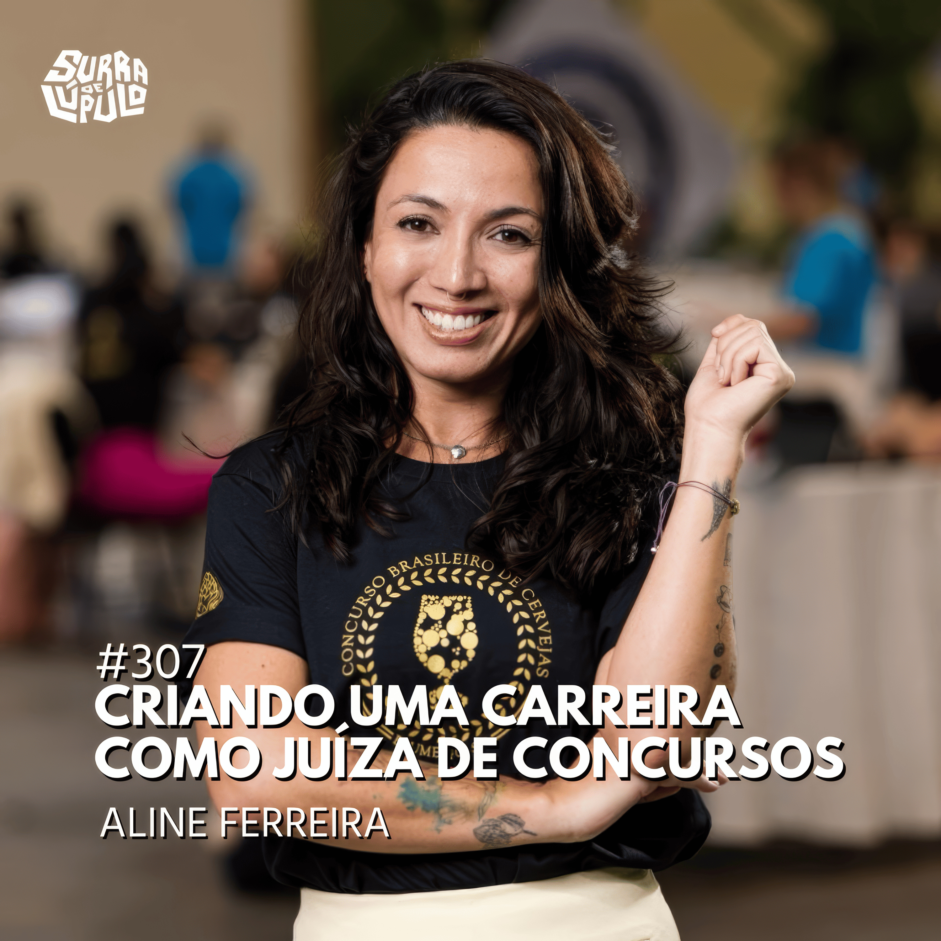 Criando uma carreira como juíza de concursos (com Aline Ferreira) | Surra #307 episode artwork