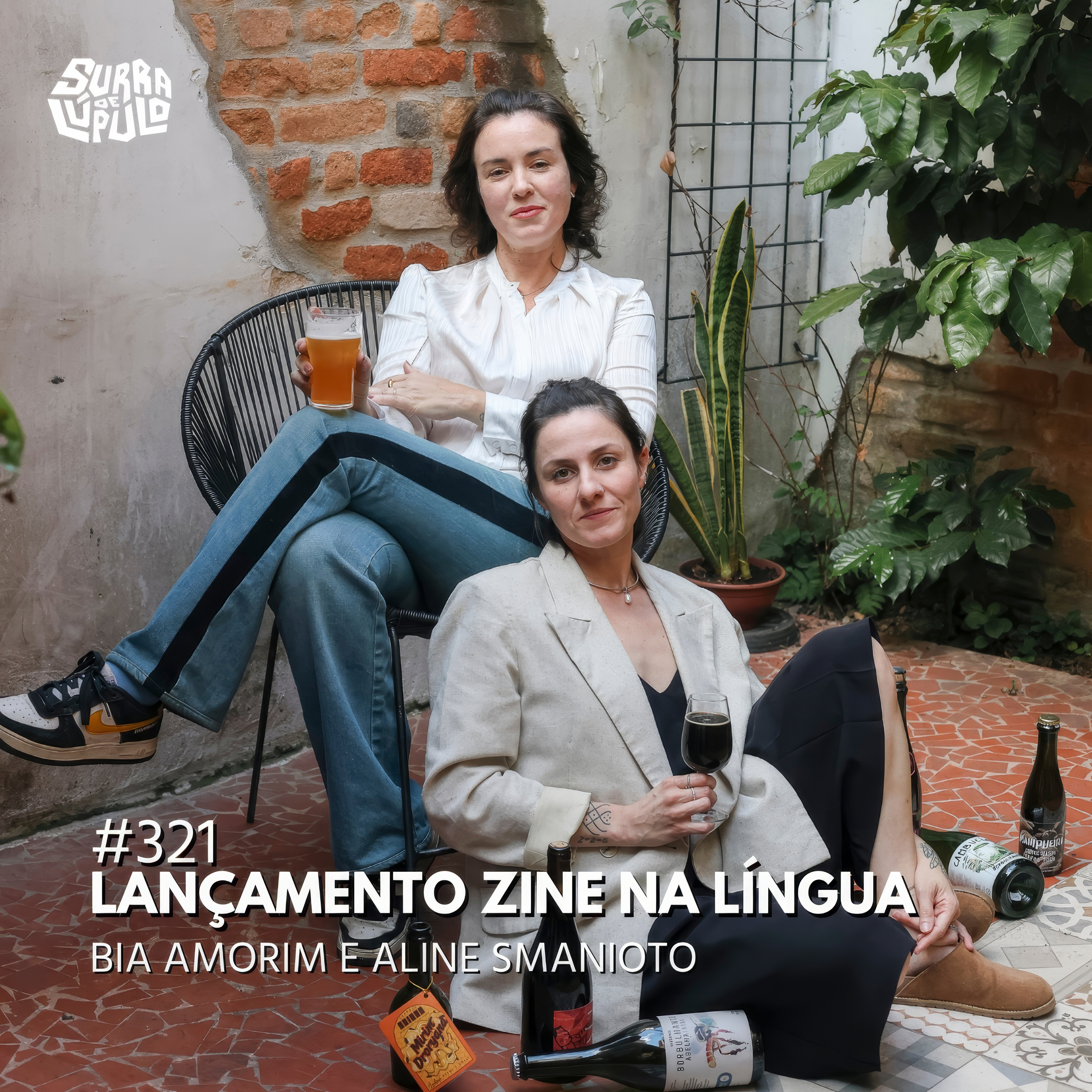 Lançamento Zine na Língua (com Bia Amorim e Aline Smanioto) | Surra#321 episode artwork