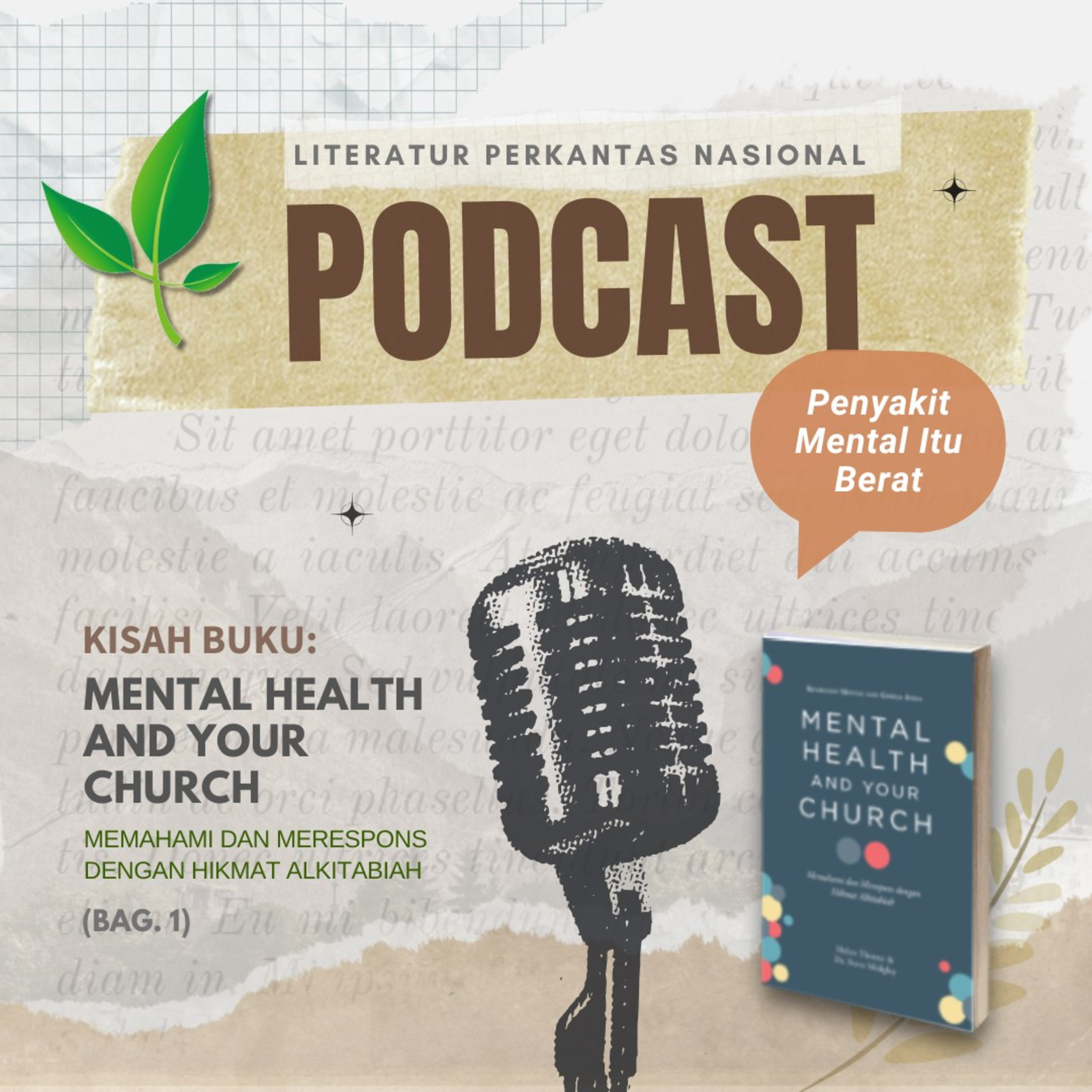 KISAH BUKU ("Mental Health and Your Church")—Penyakit Mental Itu Berat episode artwork