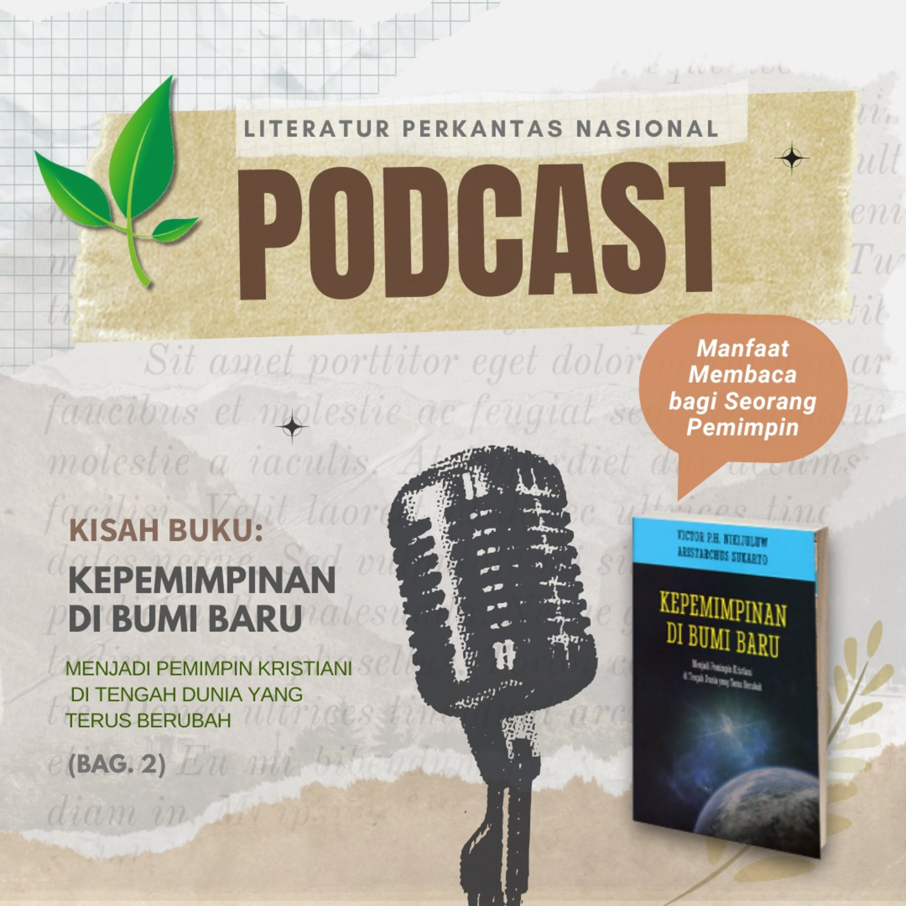 KISAH BUKU ("Kepemimpinan di Bumi Baru")—Manfaat Membaca bagi Seorang Pemimpin episode artwork