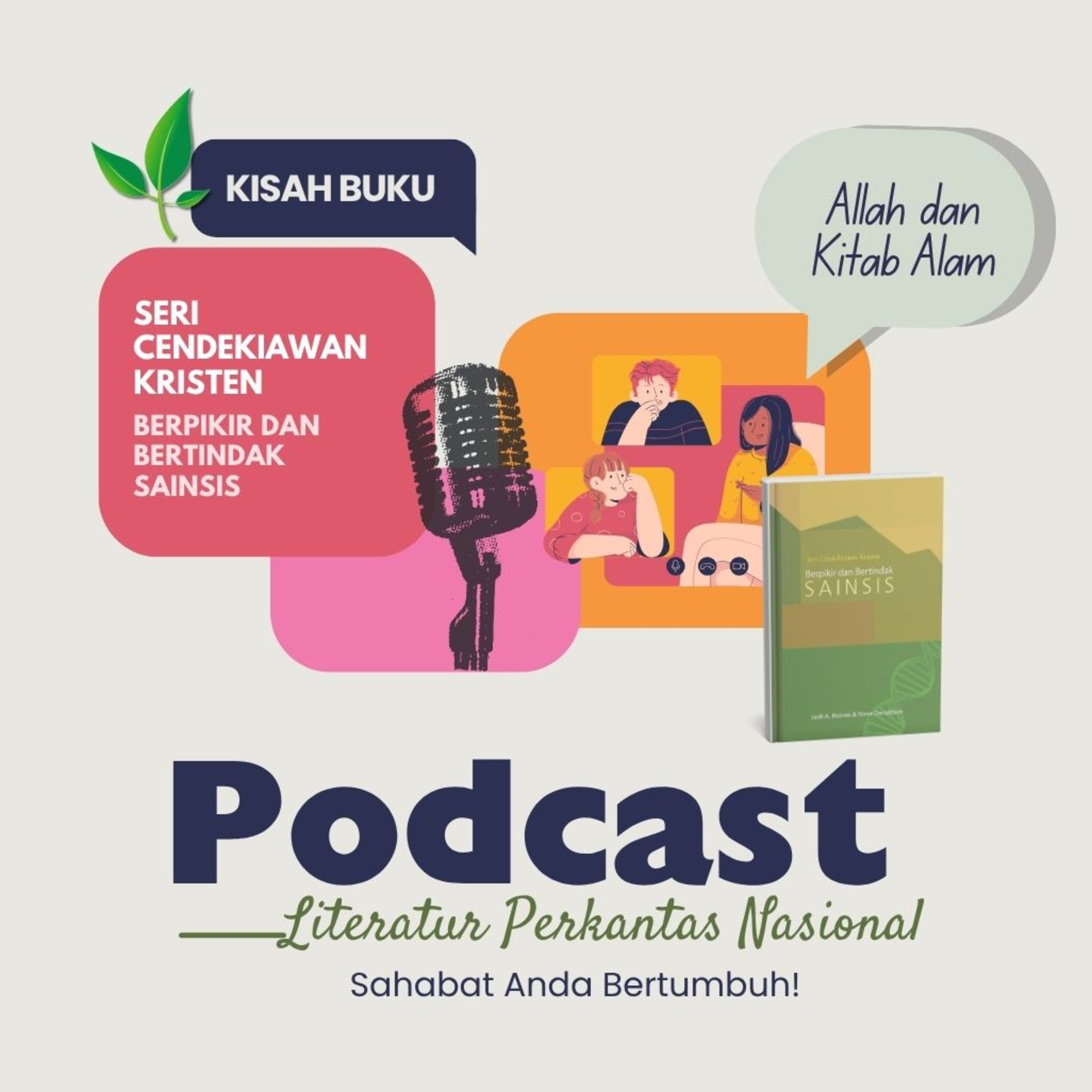 KISAH BUKU "Seri Cendekiawan Kristen: Berpikir dan Bertindak Sainsis—Allah dan Kitab Alam episode artwork