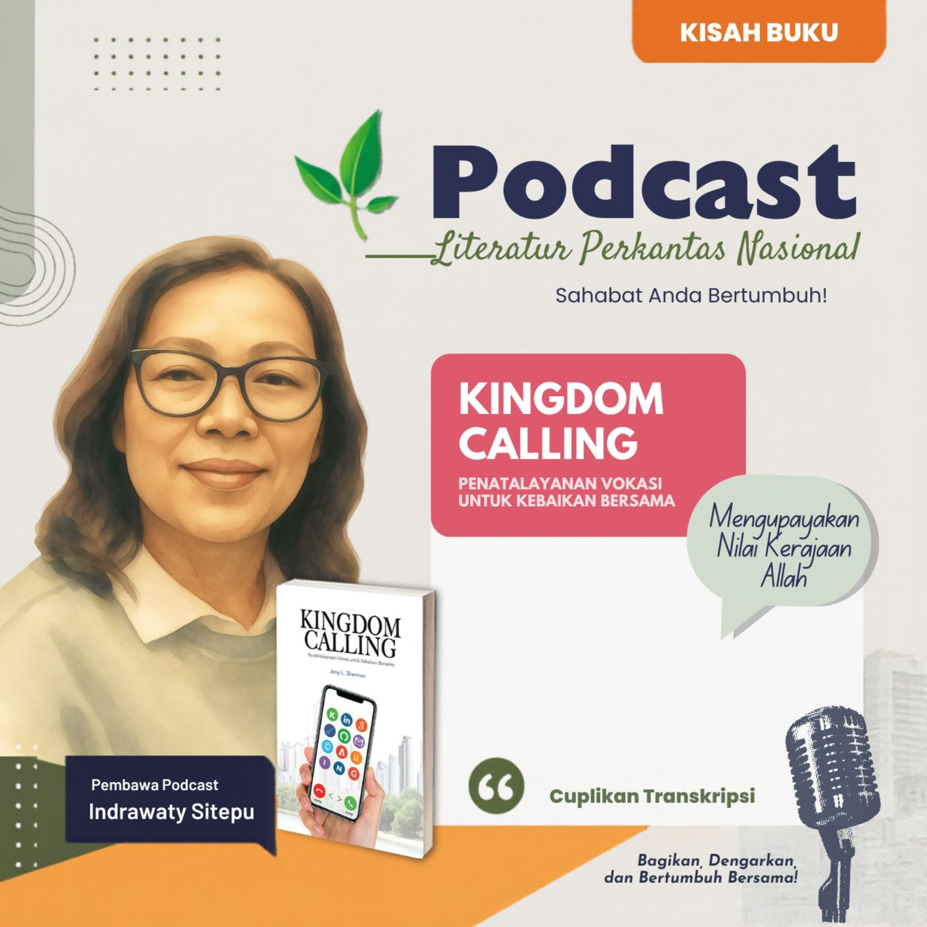 KISAH BUKU "Kingdom Calling-- Mengupayakan Nilai Kerajaan Allah" episode artwork