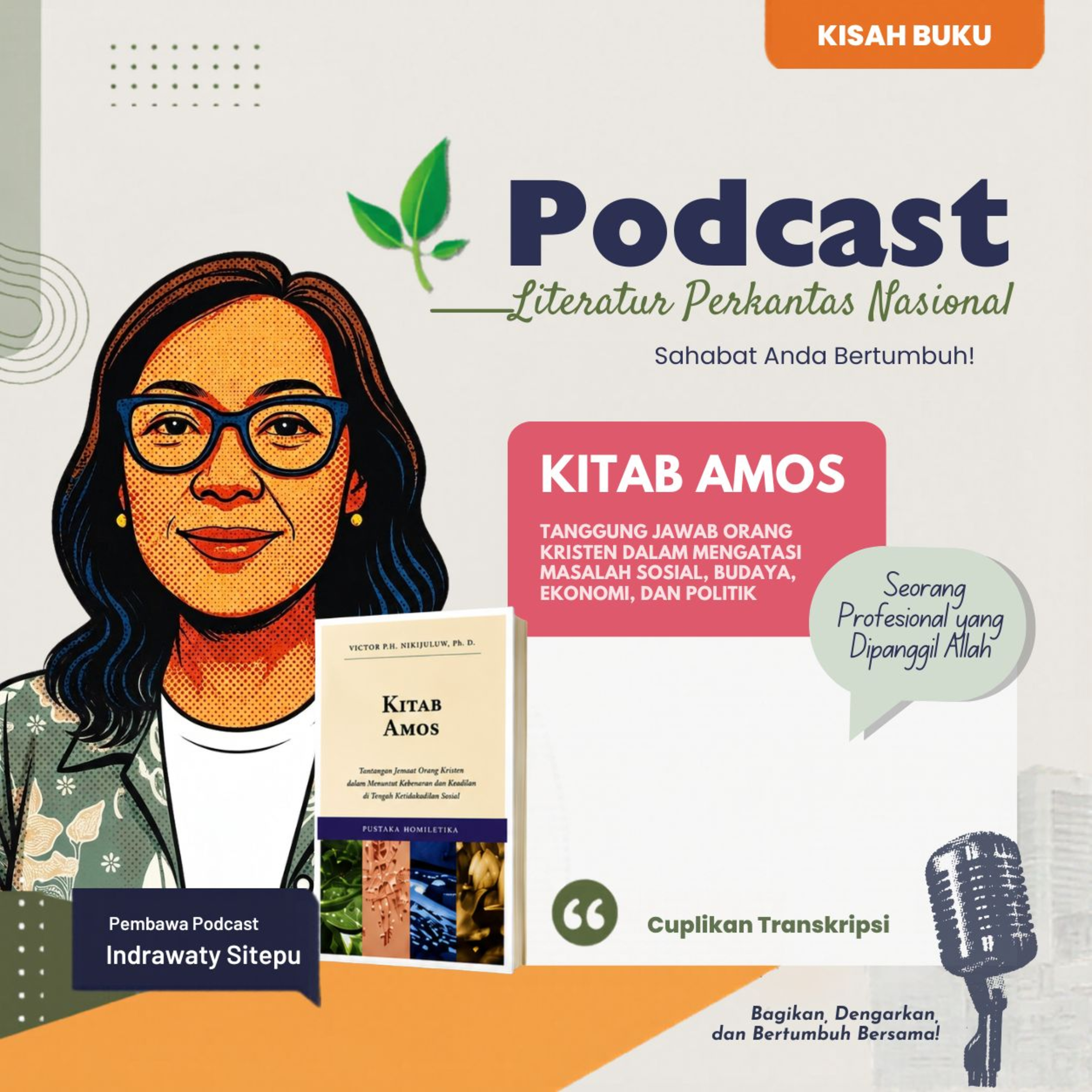 KISAH BUKU "Kitab Amos--Seorang Profesional yang Dipanggil Allah" episode artwork