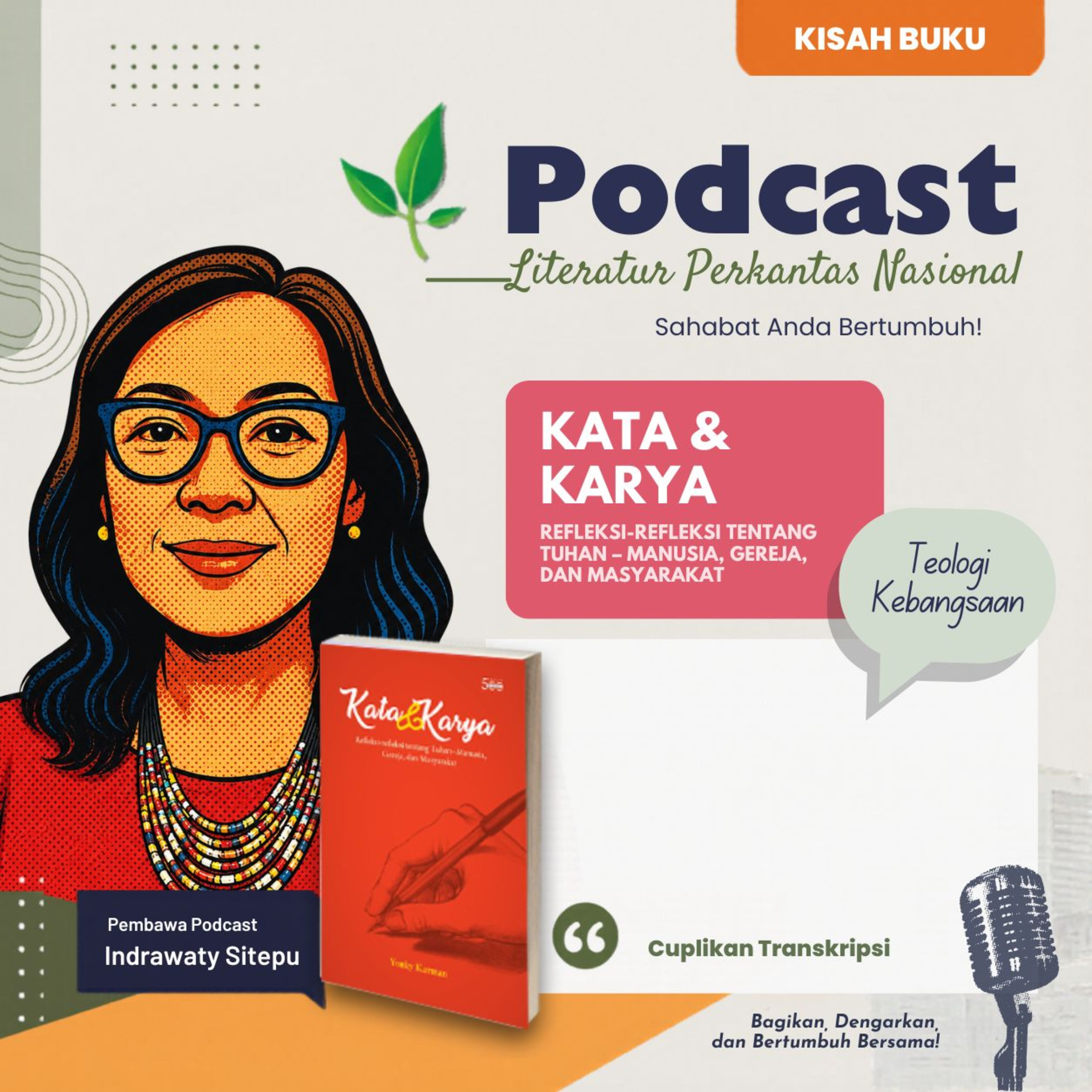 KISAH BUKU " Kata & Karya-- Teologi Kebangsaan" episode artwork
