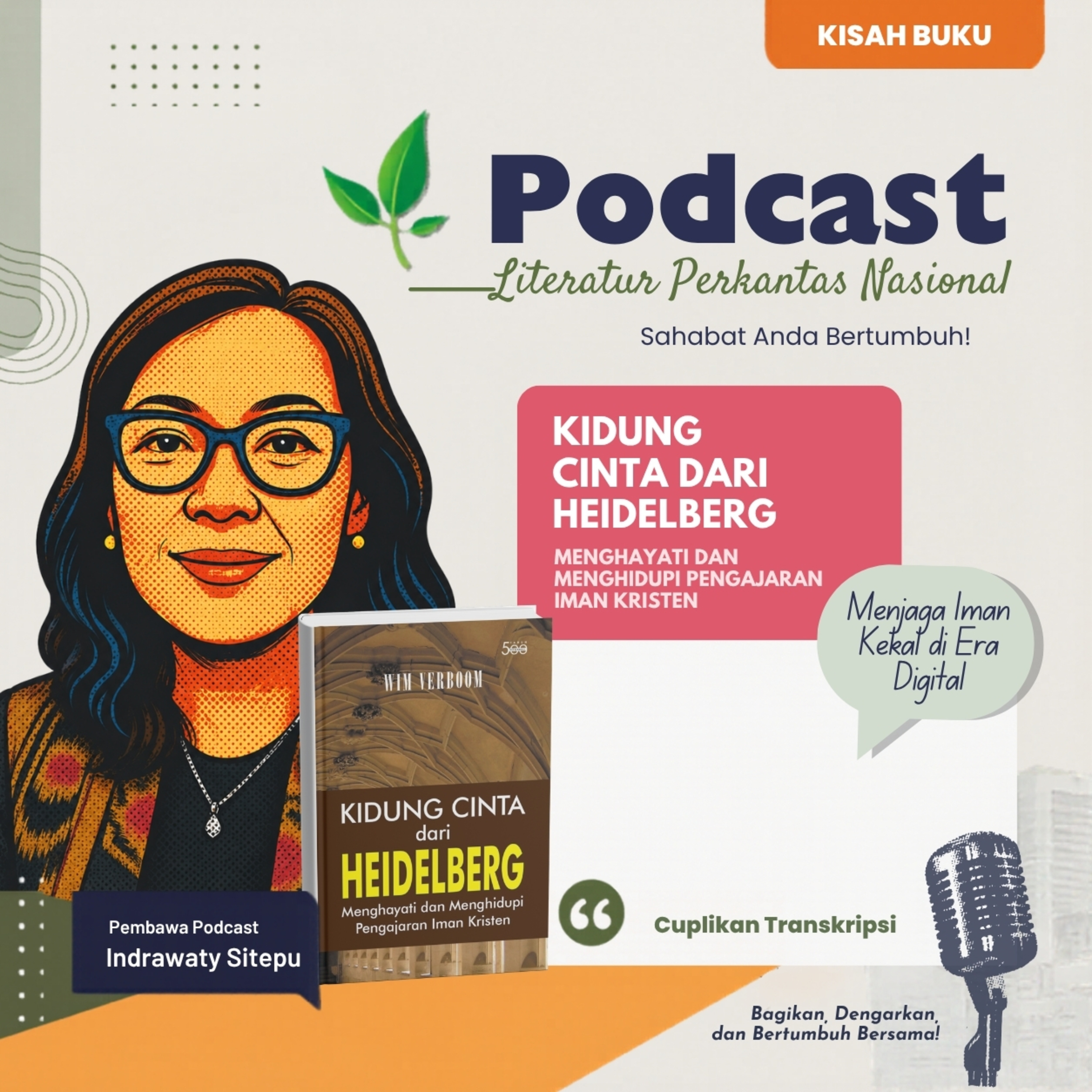 KISAH BUKU " Kidung Cinta dari Heidelberg-- Menjaga Iman Kekal di Era Digital" episode artwork