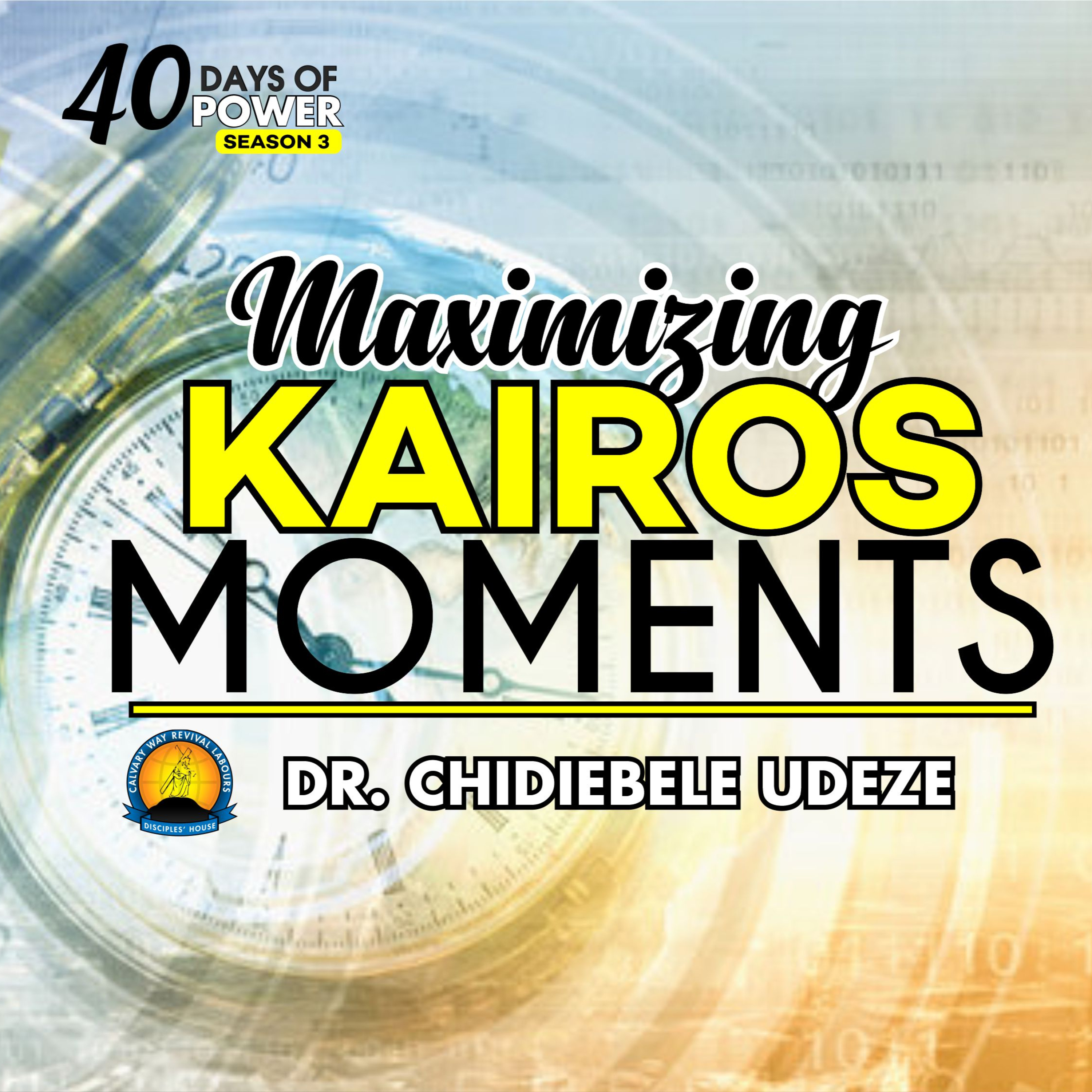 MAXIMIZING KAIROS MOMENTS - Dr. Chidiebele Udeze episode artwork