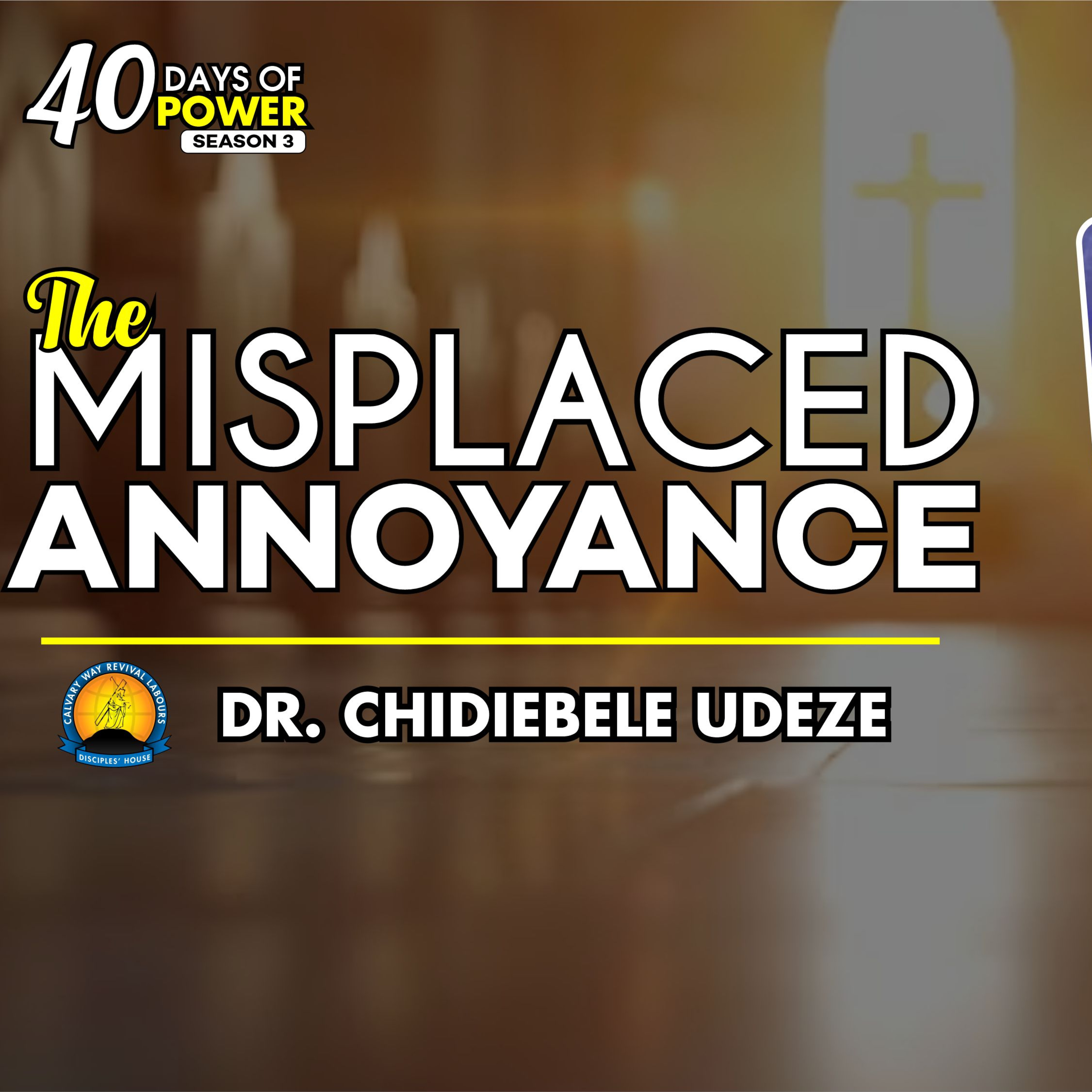 THE MISPLACED ANNOYANCE - Dr. Chidiebele Udeze episode artwork