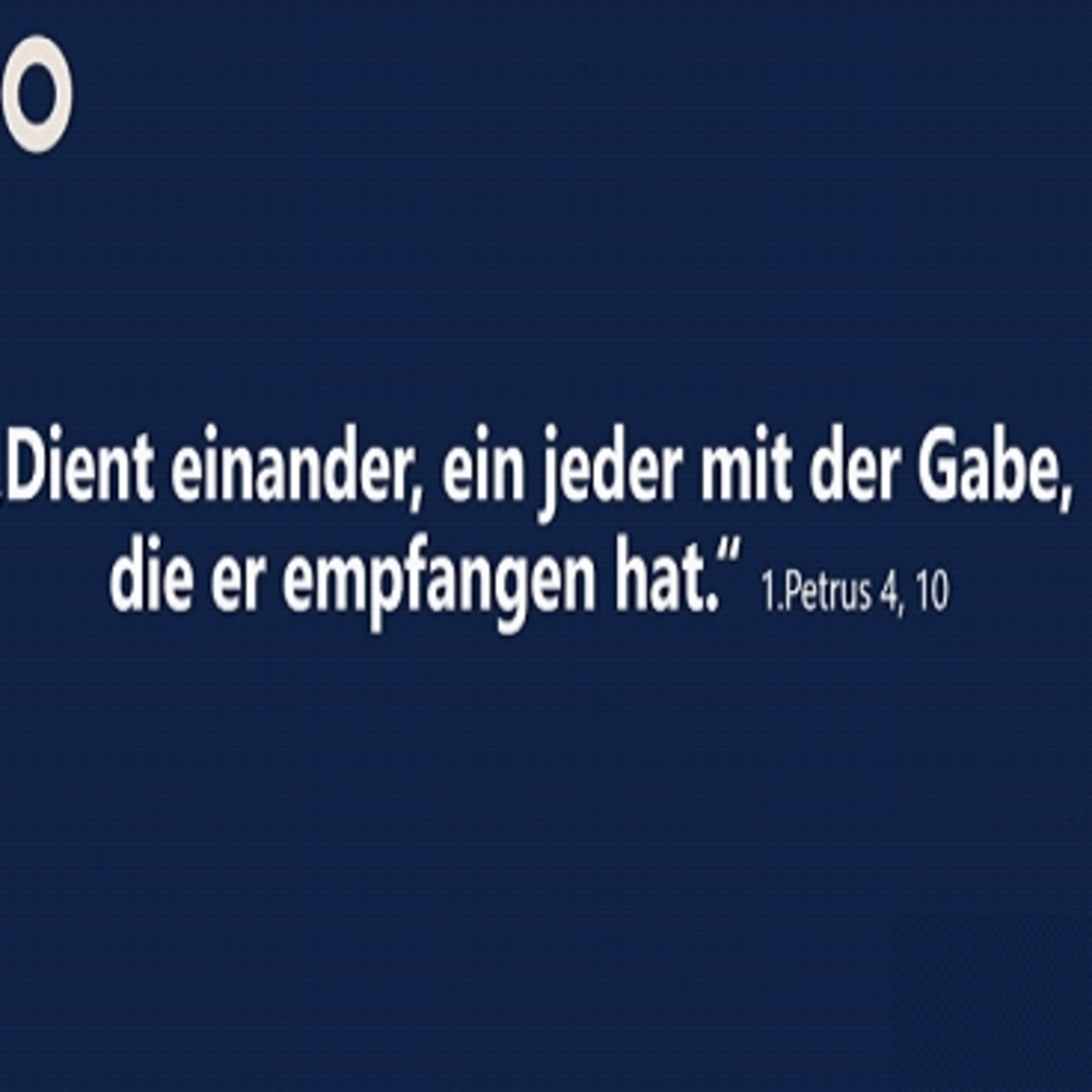 Predigten aus unserer Gemeinde