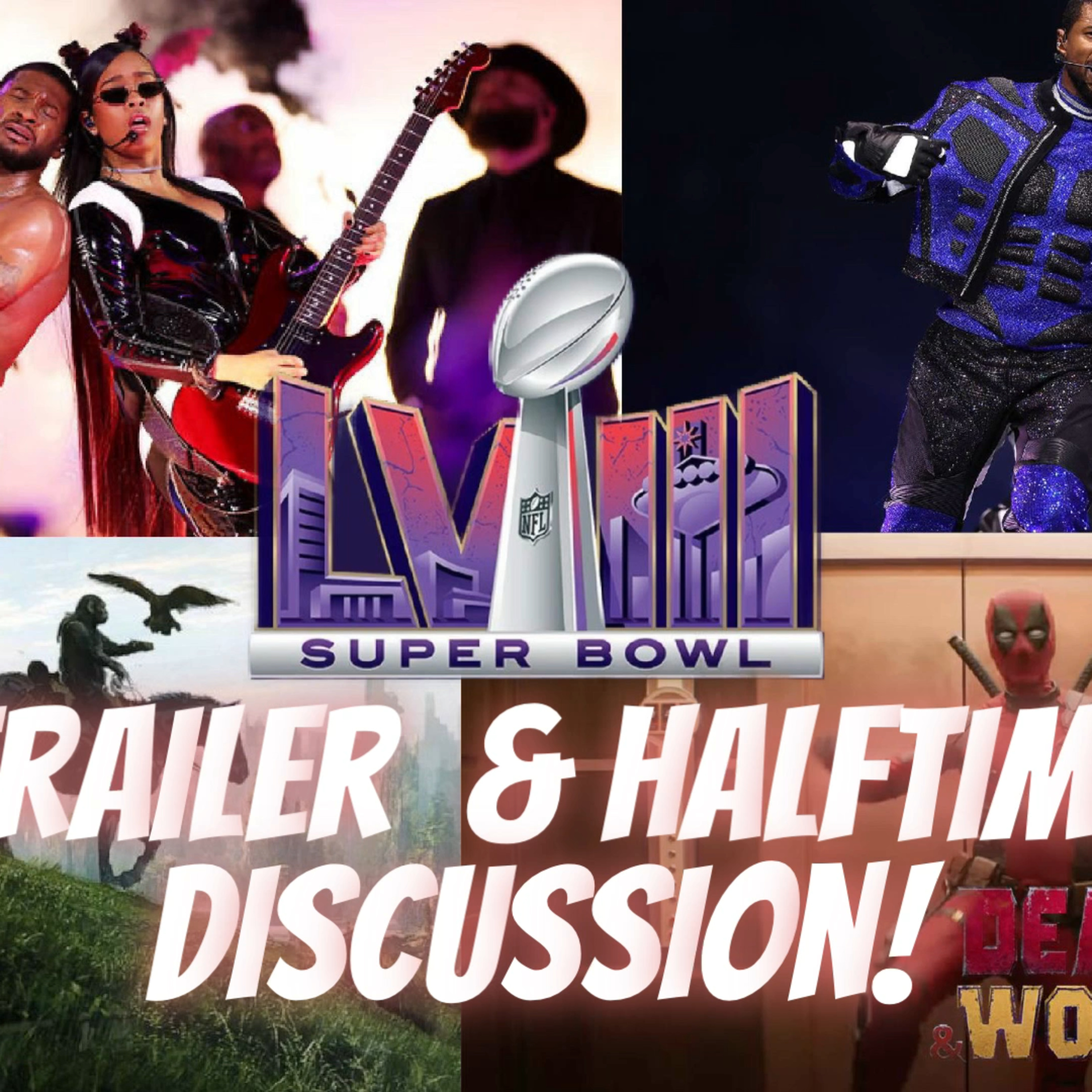 Super Bowl LVIII Trailer Talk & Usher Halftime Performance! episode artwork