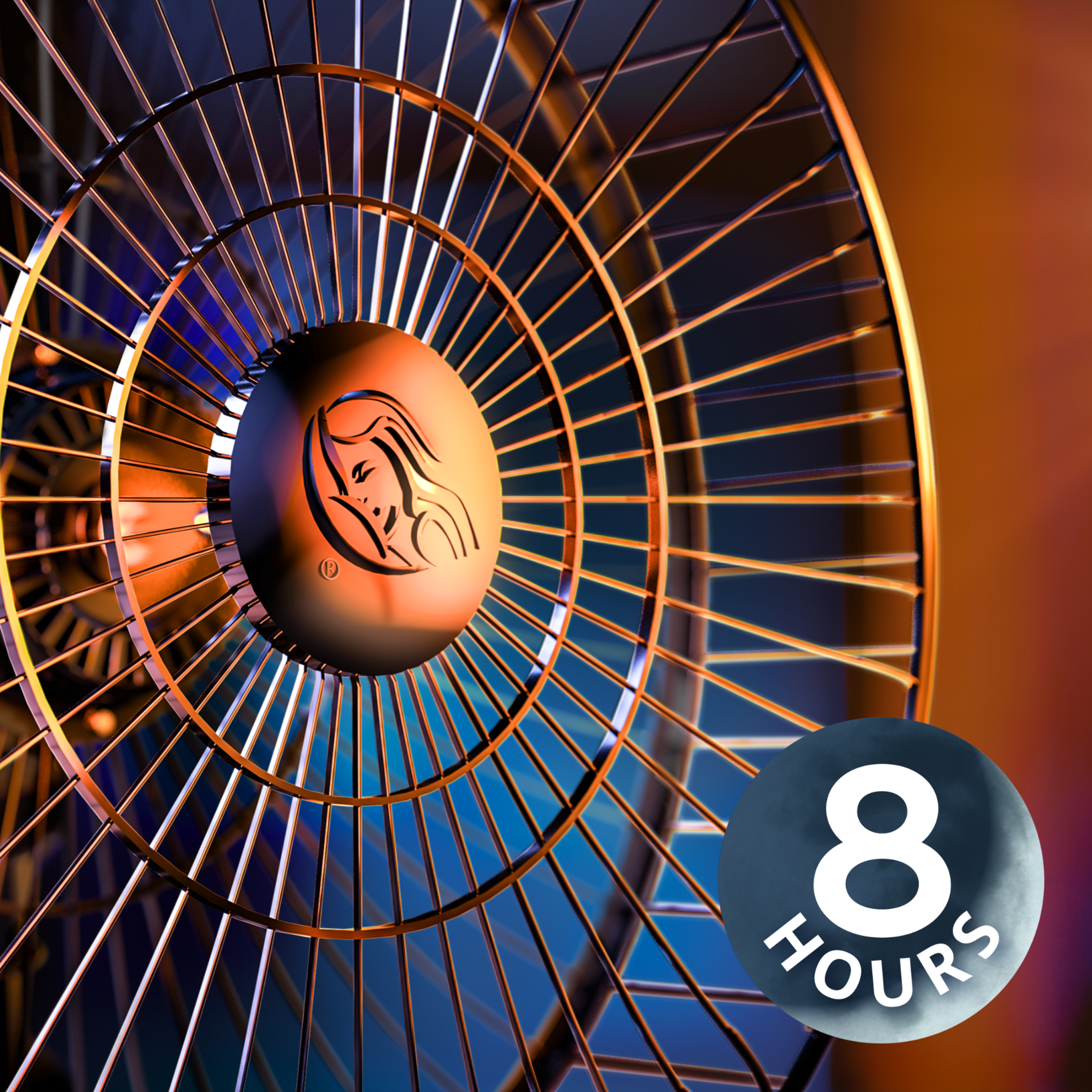 Fan Sound for Sleeping, Relaxing, & Concentration | 8 Hours