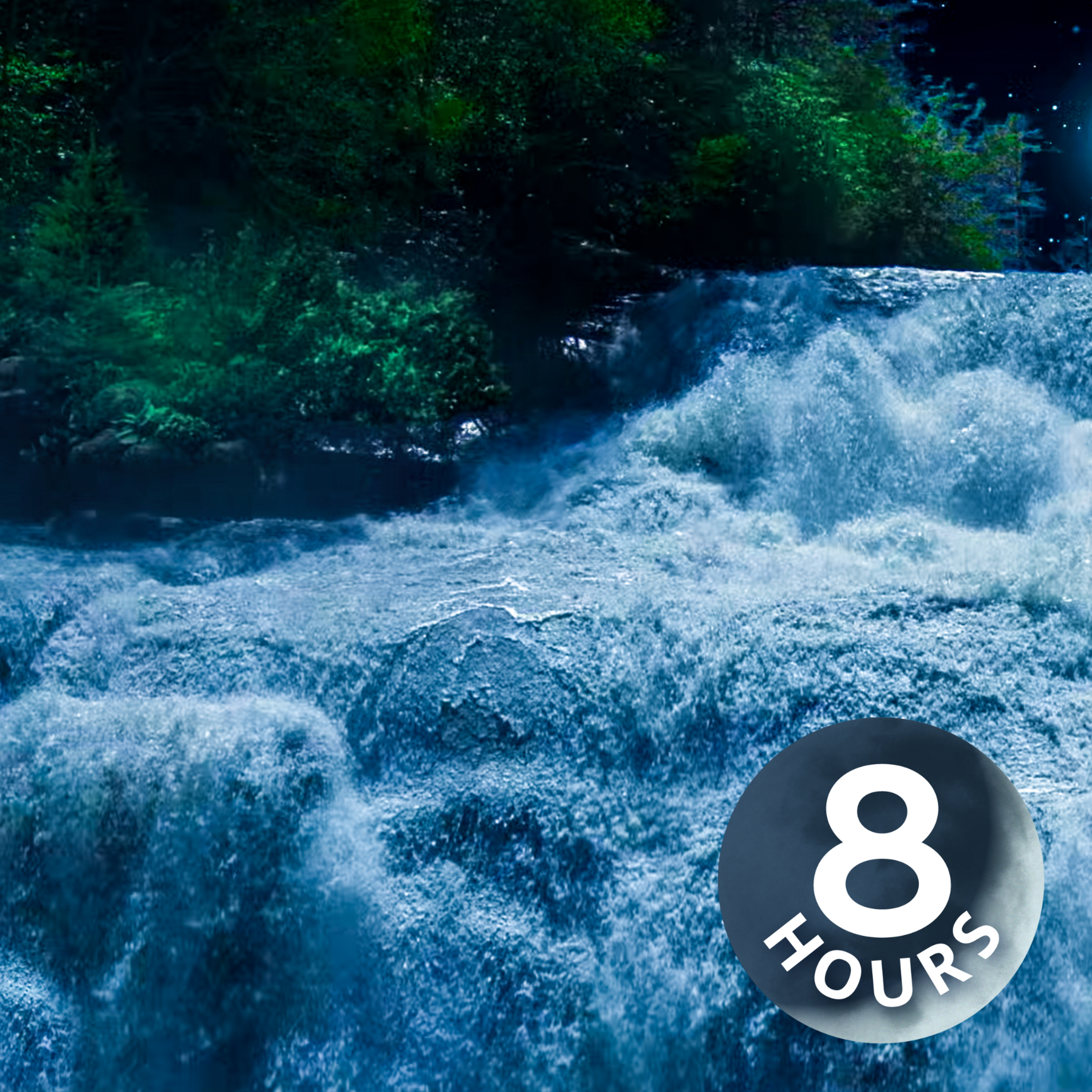 Waterfall White Noise for Sleep & Relaxation 8 Hours