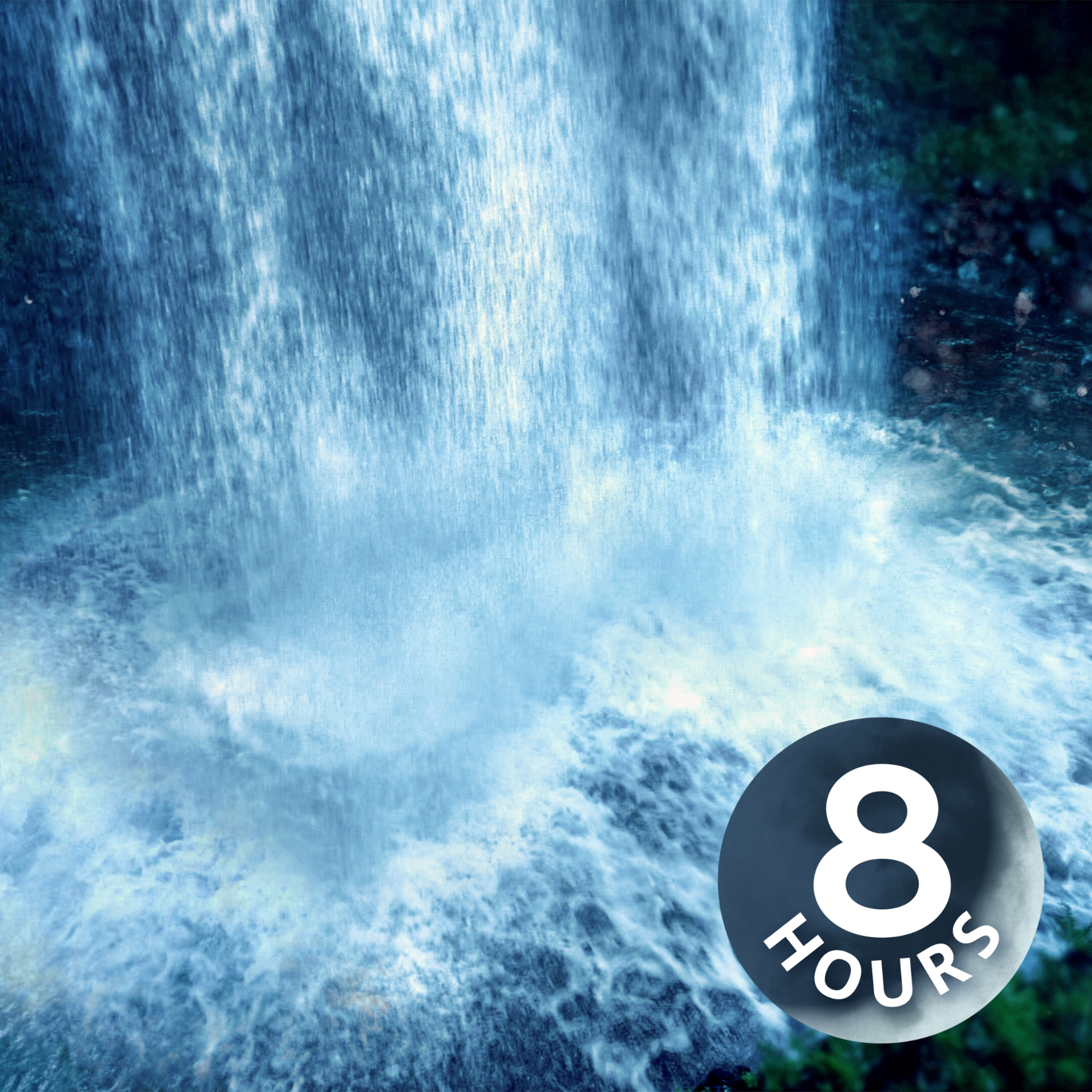 Roaring Waterfall White Noise Lulls You to Sleep! | 8 Hours
