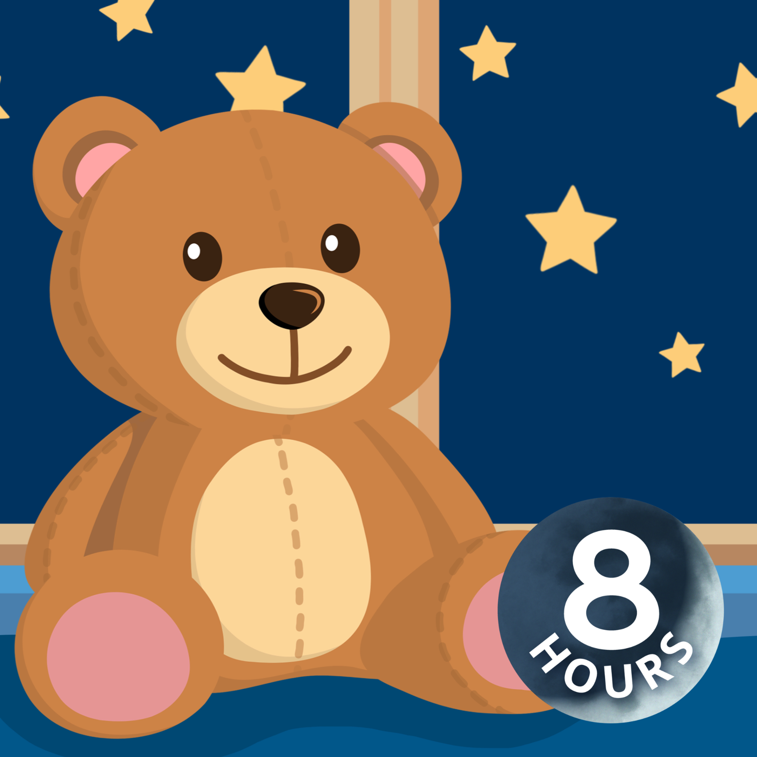 White Noise for Babies & Children Who Can't Sleep! | 8 Hours