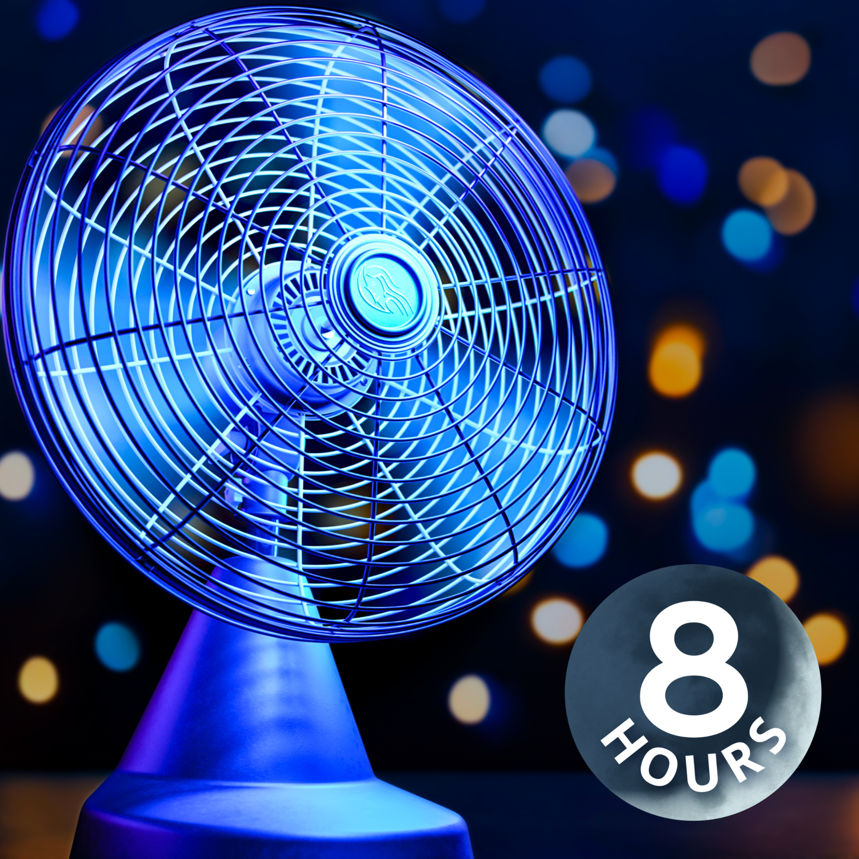 Fan White Noise for Sleep | 8 Hours