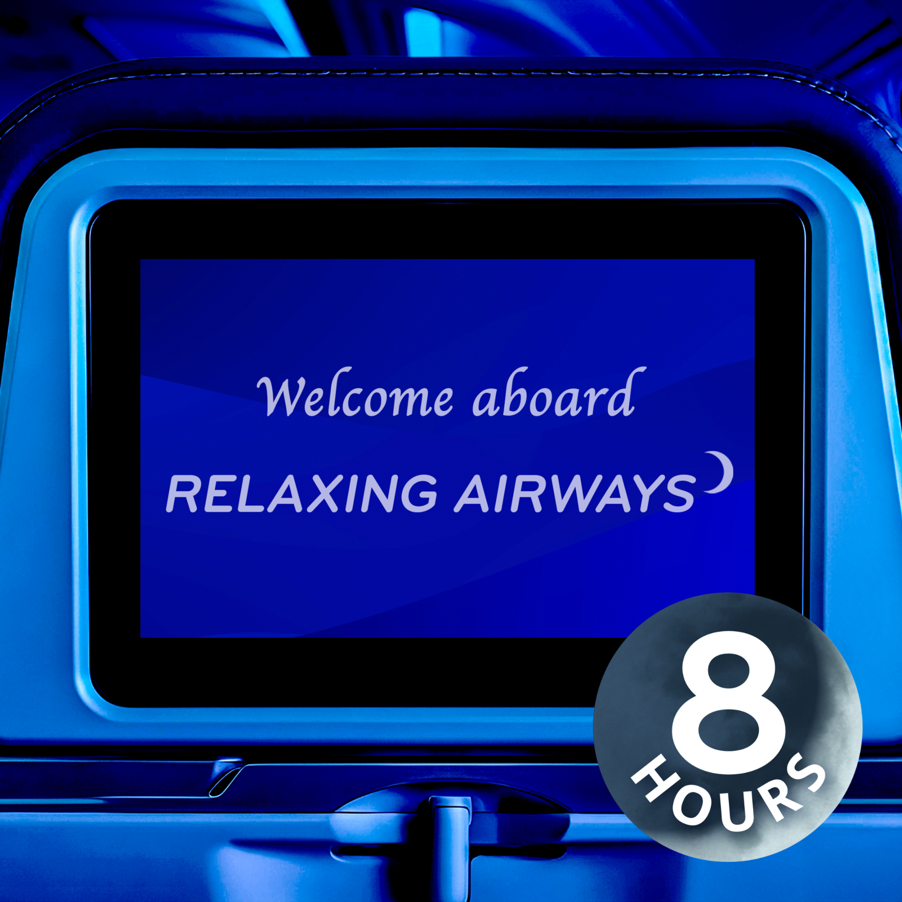 Airplane White Noise for Amazing Sleep | 8-Hour