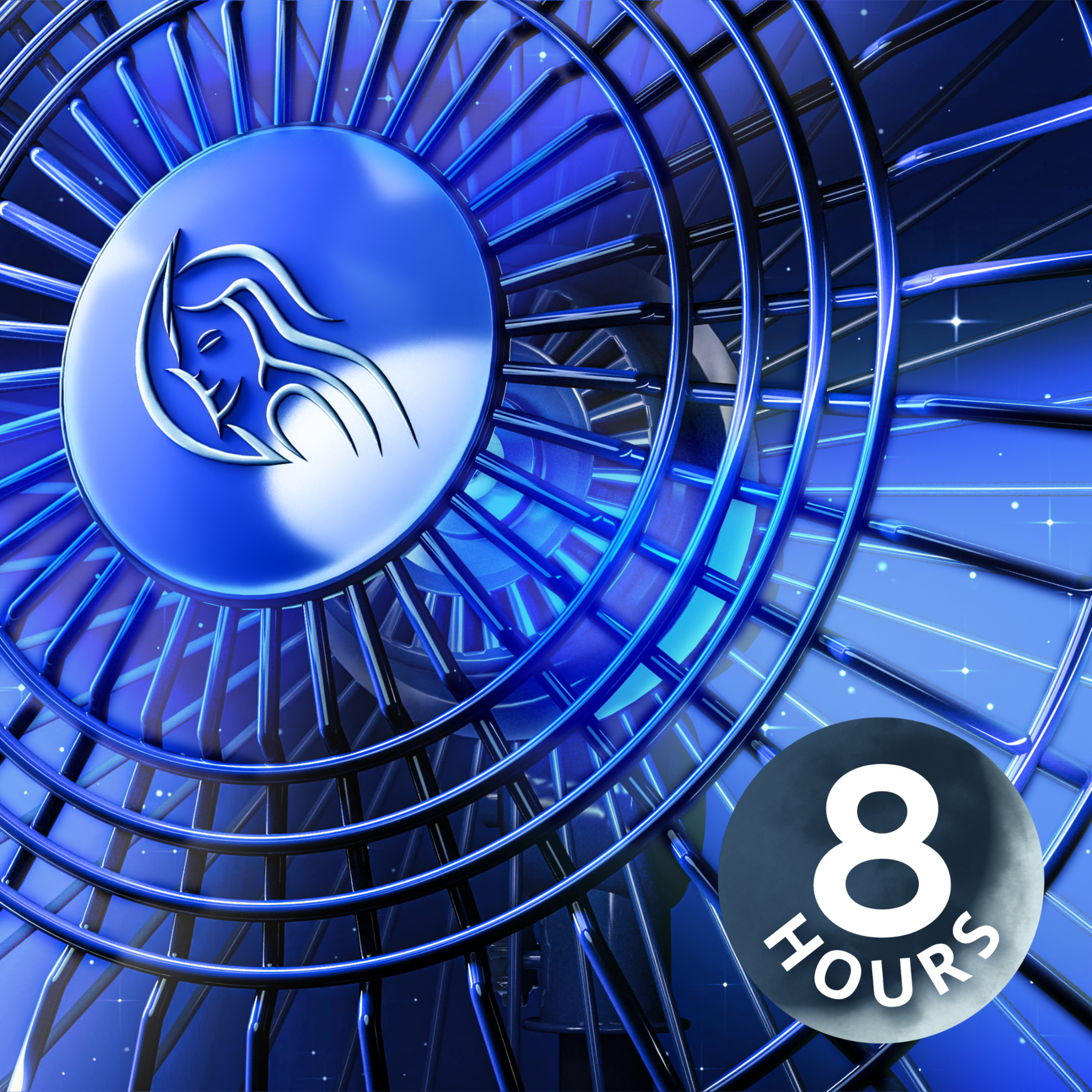 Fan White Noise for Peaceful Nights & Sleep | 8 Hours