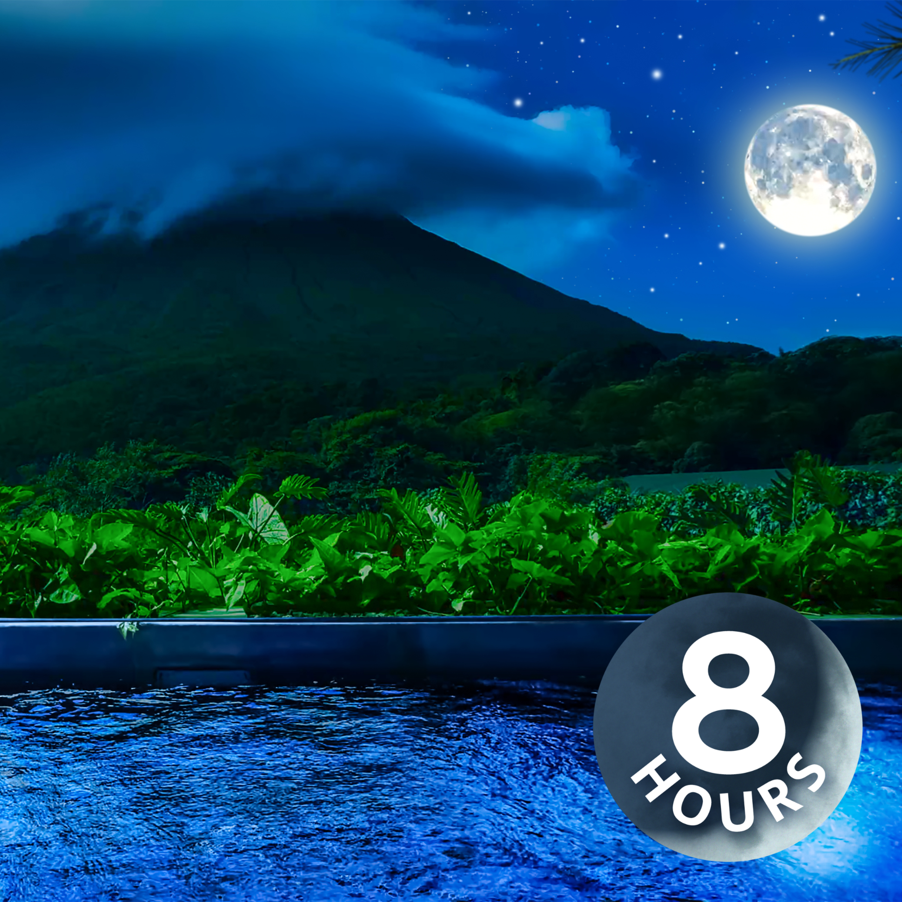 Water Sounds for Sleeping | 8-Hour Water White Noise for Relaxation & Meditation