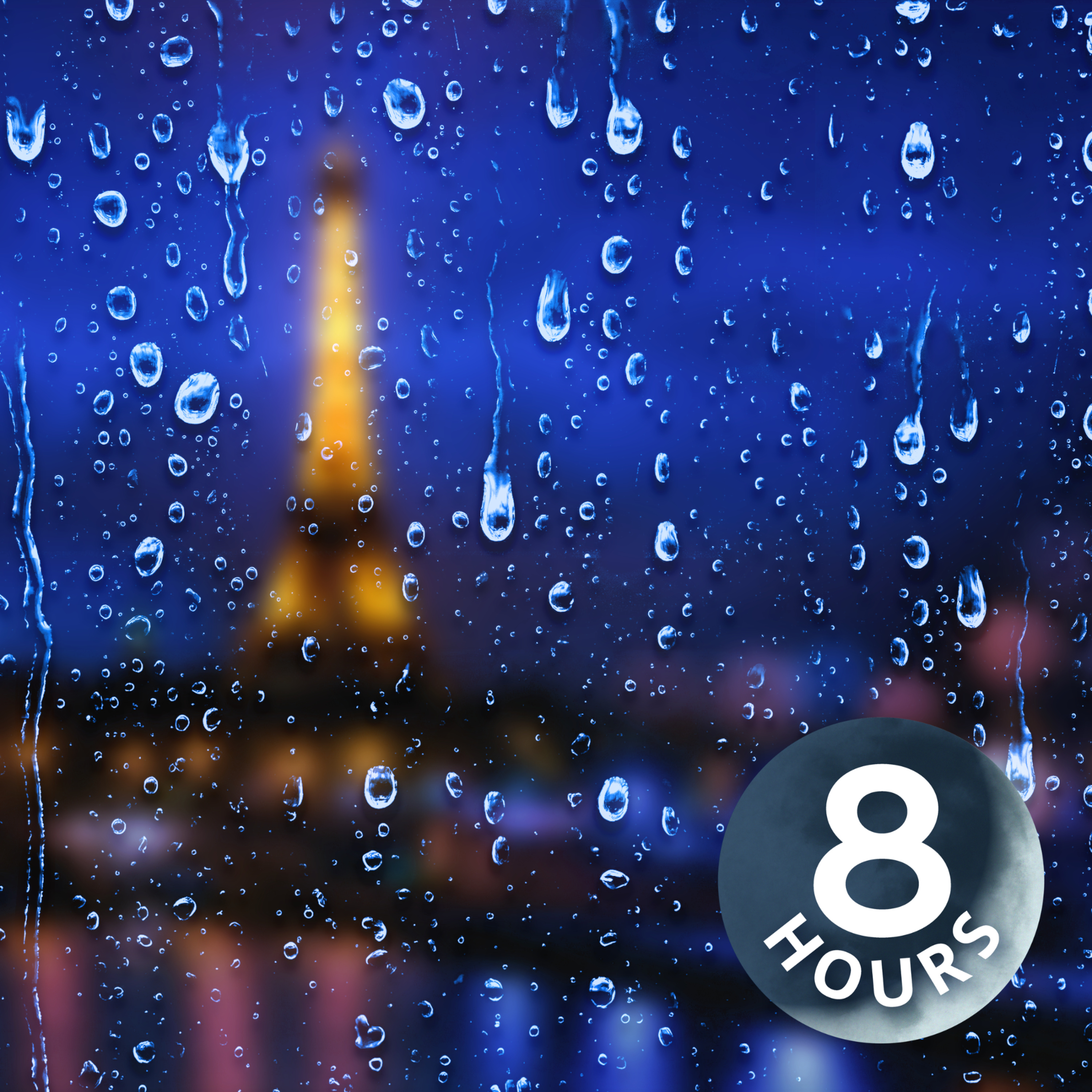 Can't Sleep at Hotels? | Try This 8 Hour Rain Sound to Fall Asleep!