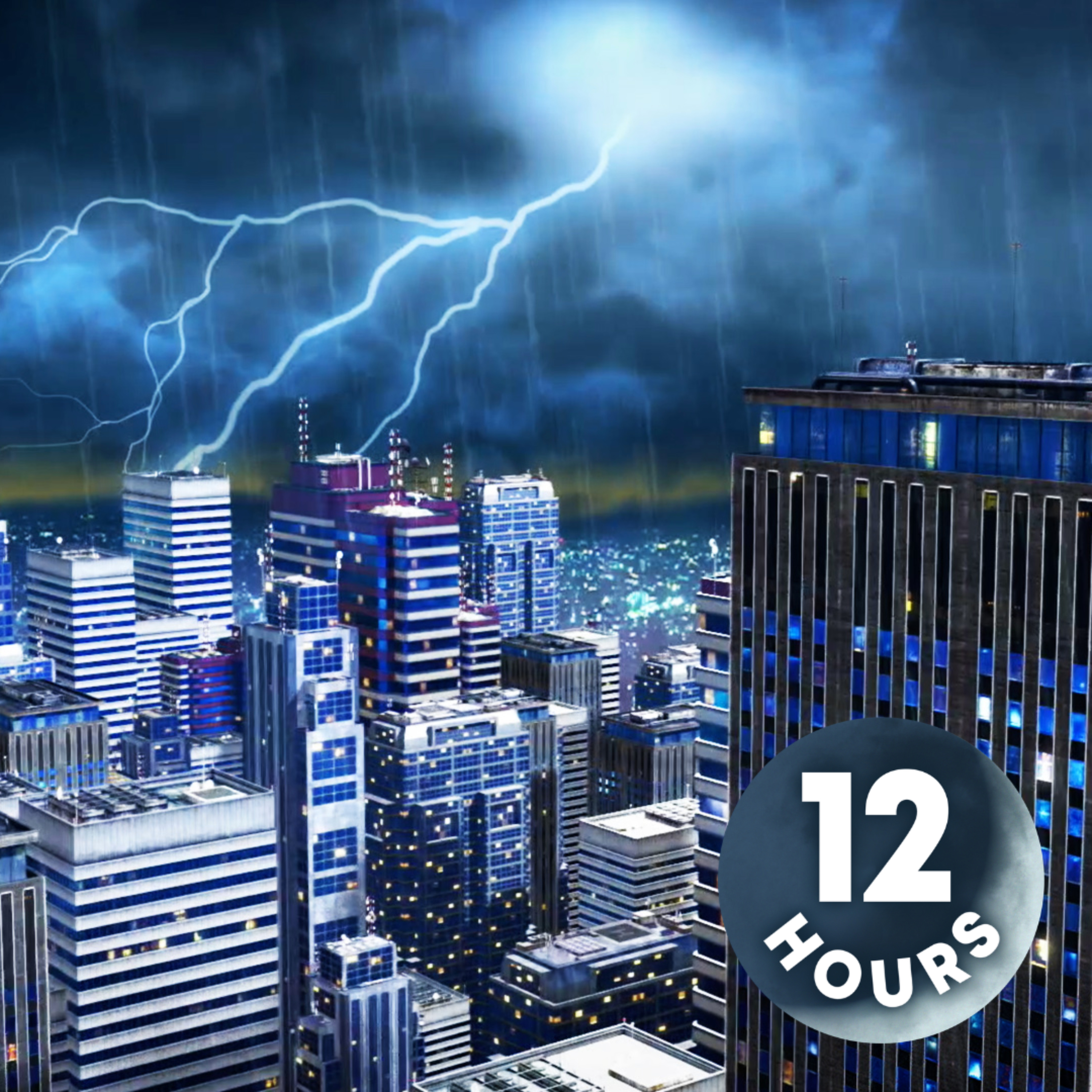 Sleep Sounds Rain & Thunderstorm White Noise 12 Hours | Fall Asleep with Rainstorm Sound Masking episode artwork