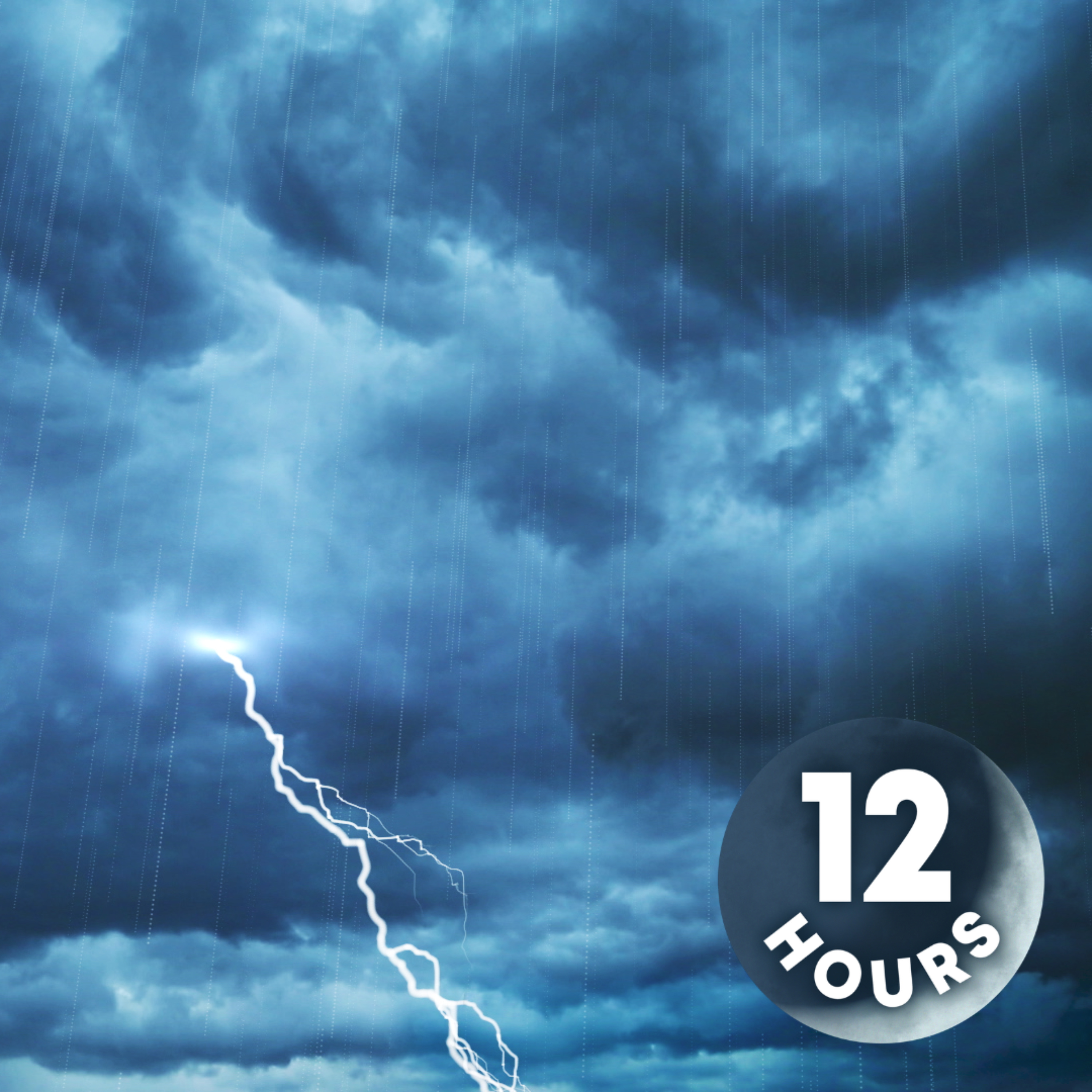 Rain on Roof with Thunder 12 Hours | Rainstorm White Noise for Sleeping, Studying or Relaxation episode artwork
