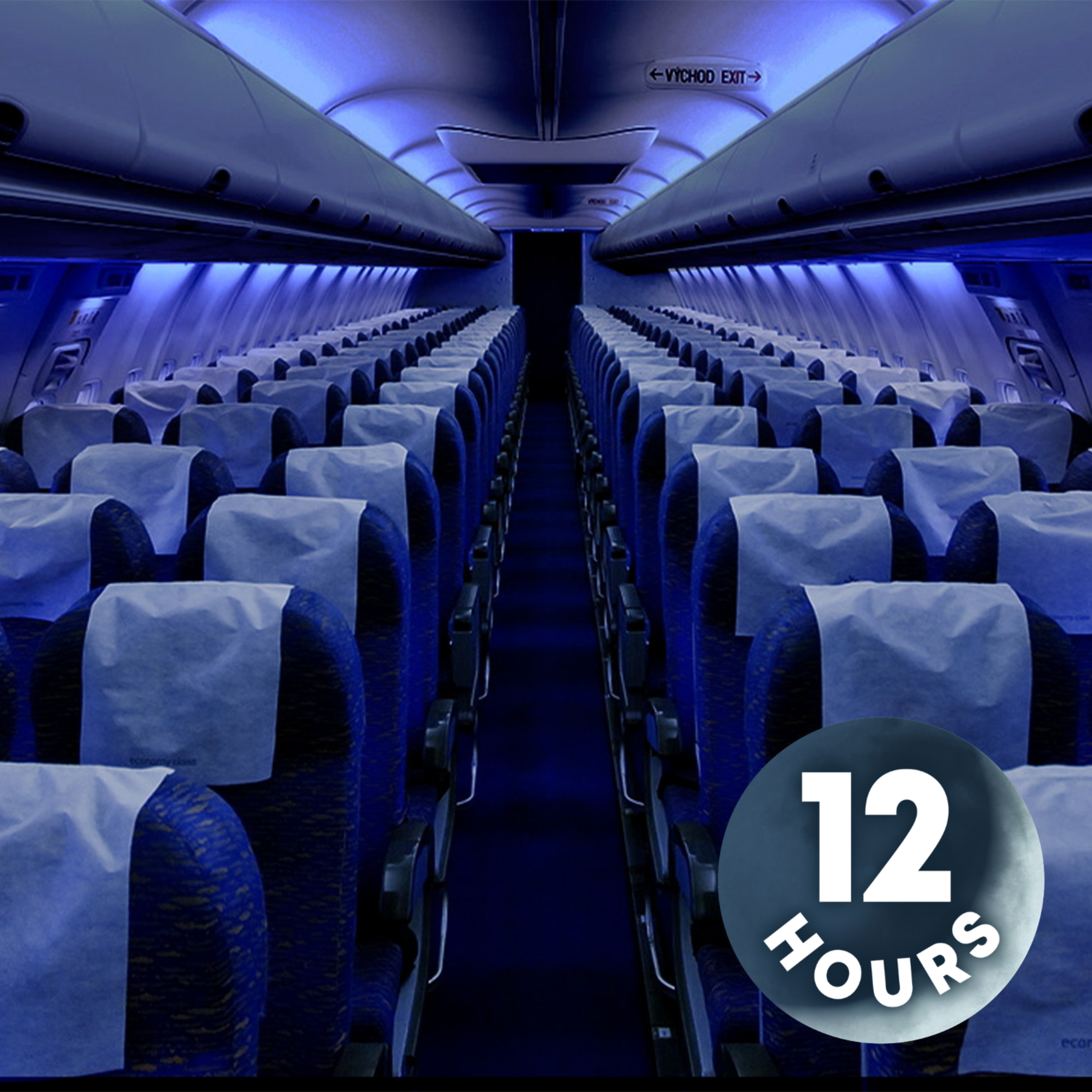 Airplane Cabin White Noise Jet Sounds 12 Hours | Great for Sleeping, Studying, Reading or Homework episode artwork