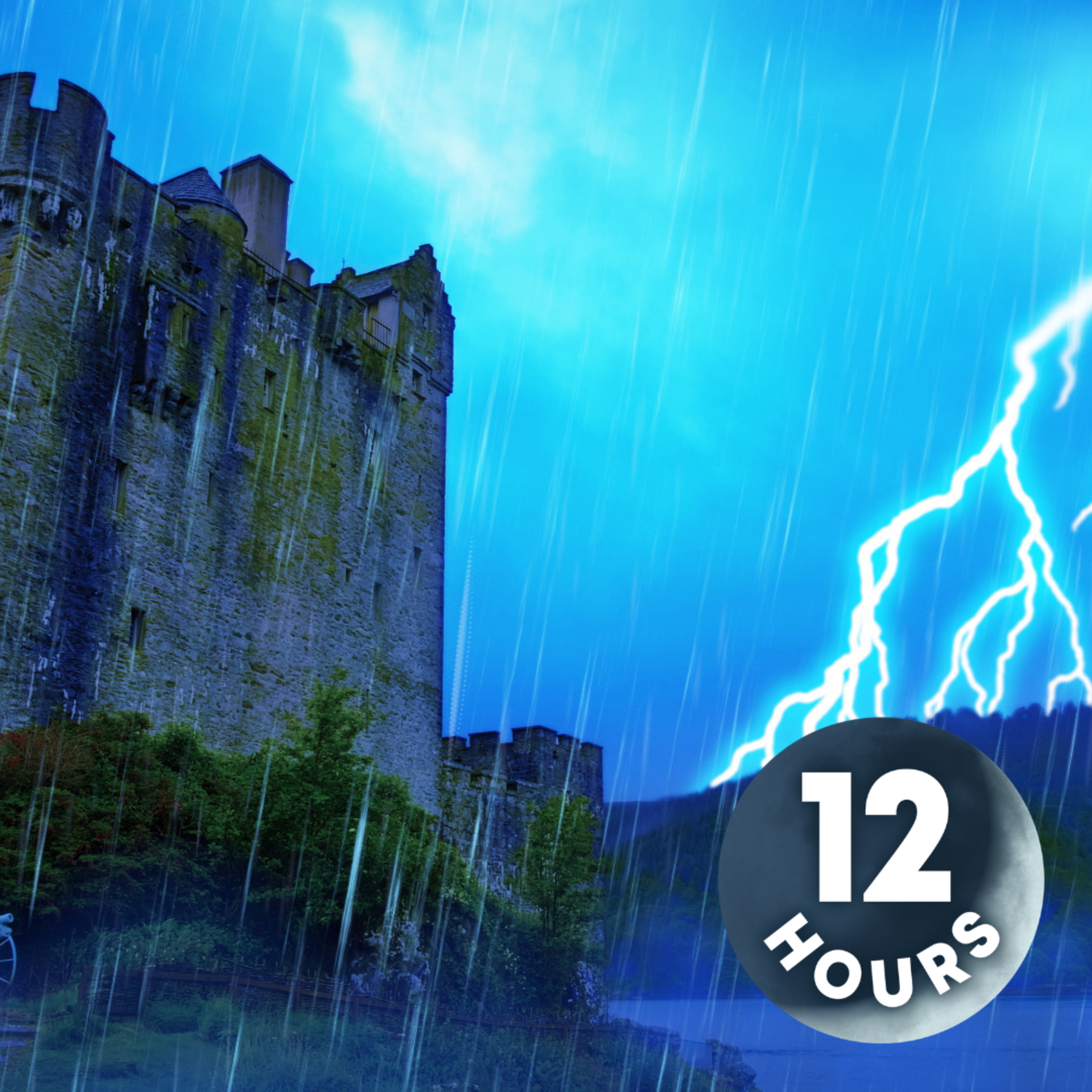 Thunder and Rain Sounds for Sleeping I Storm White Noise 12 Hours episode artwork