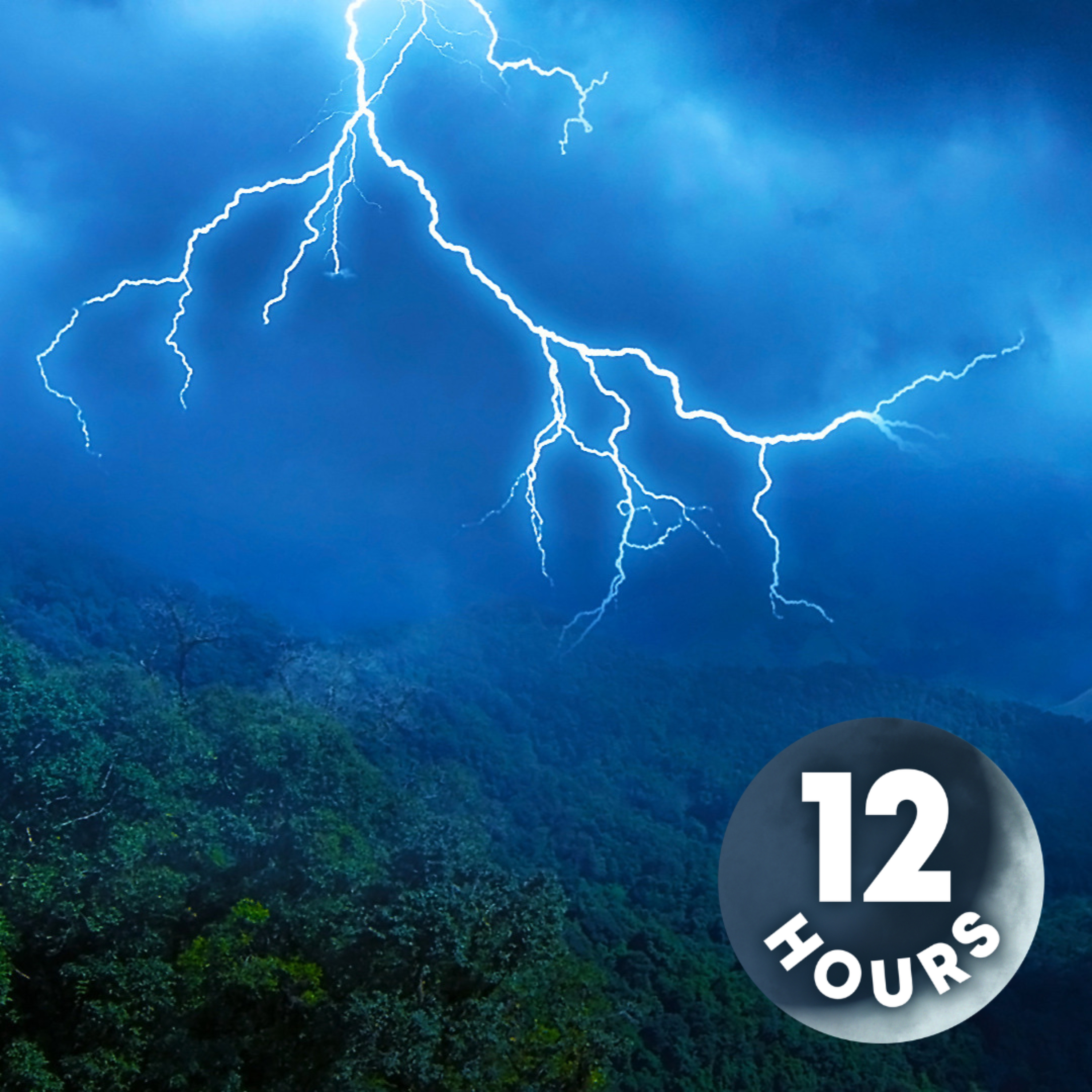 ALL the RAIN & THUNDER 12 Hours | Rainstorm White Noise for Sleep episode artwork