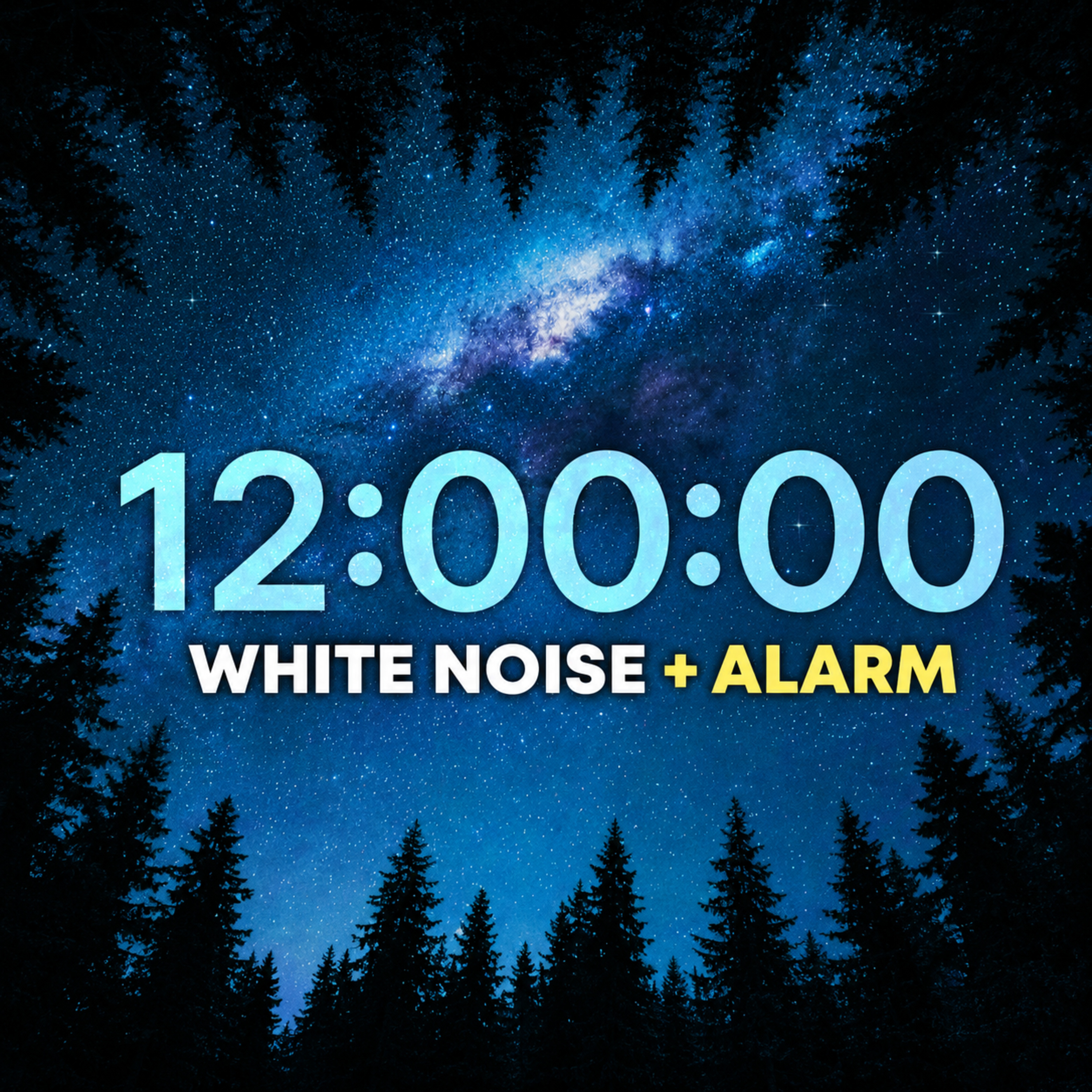 White Noise for Deep Sleep with 8 Hour Timer