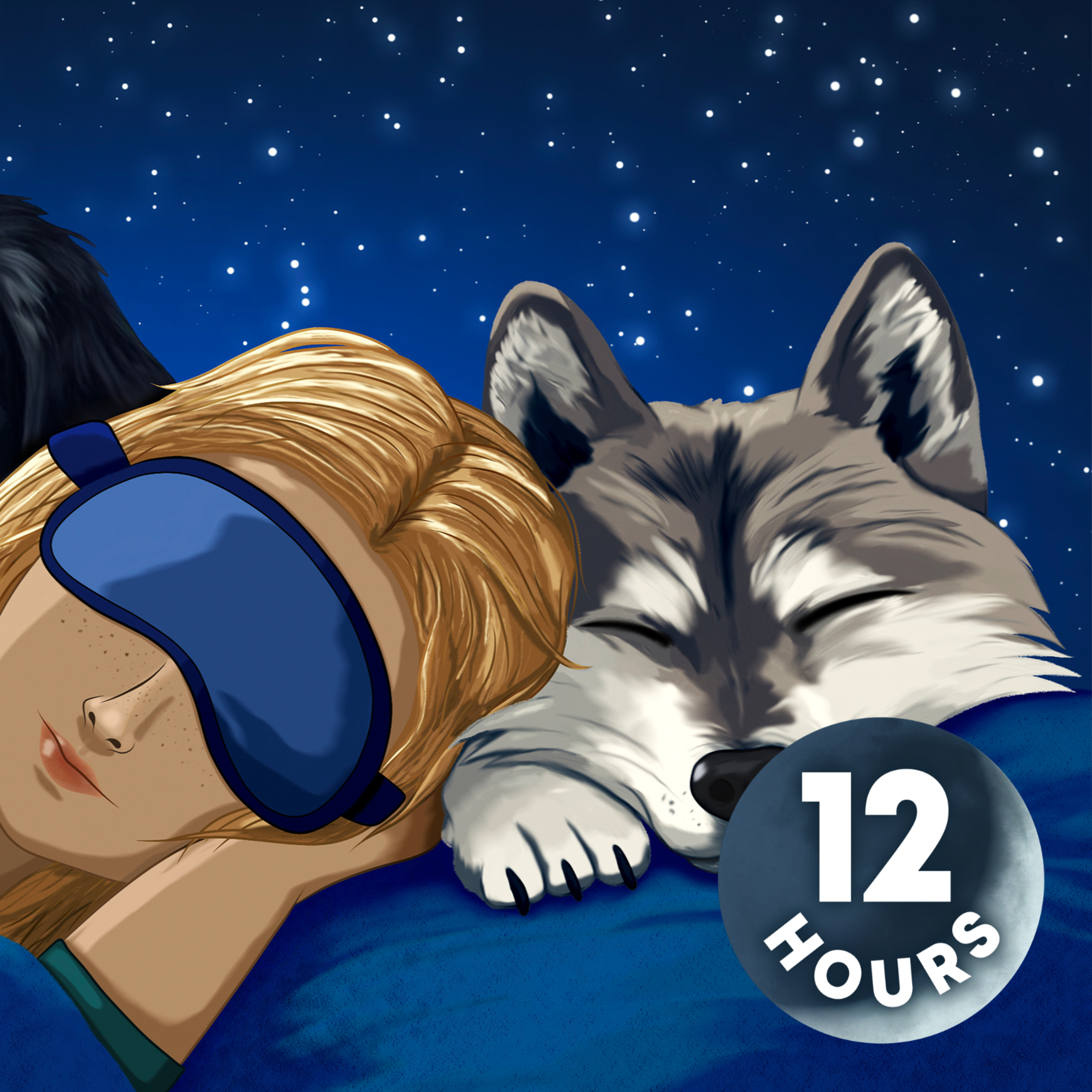 Relaxing White Noise for Sleepy Nights with Your Dog | 12 Hours