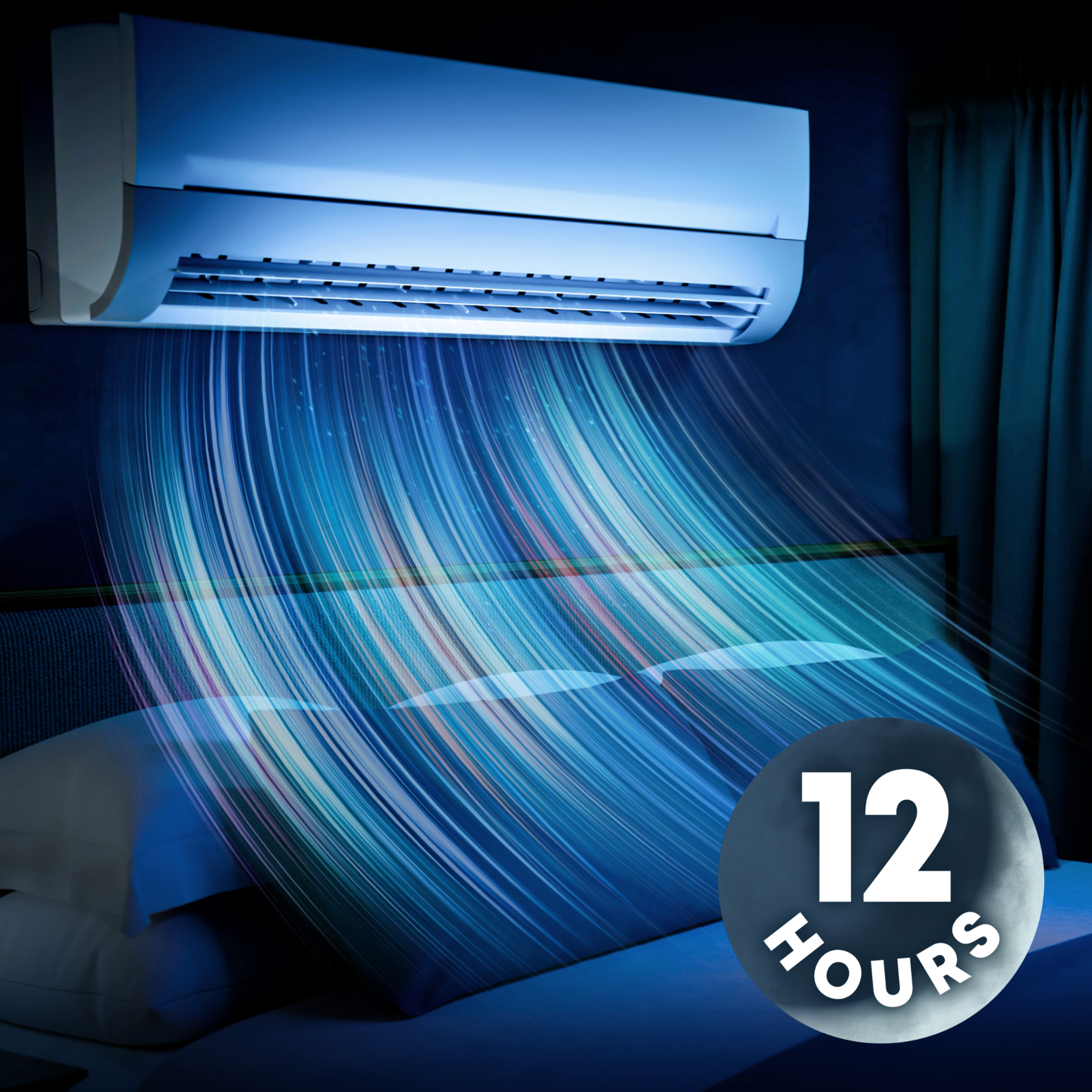 Air Conditioner White Noise for Sleeping & Relaxation | 12 Hour